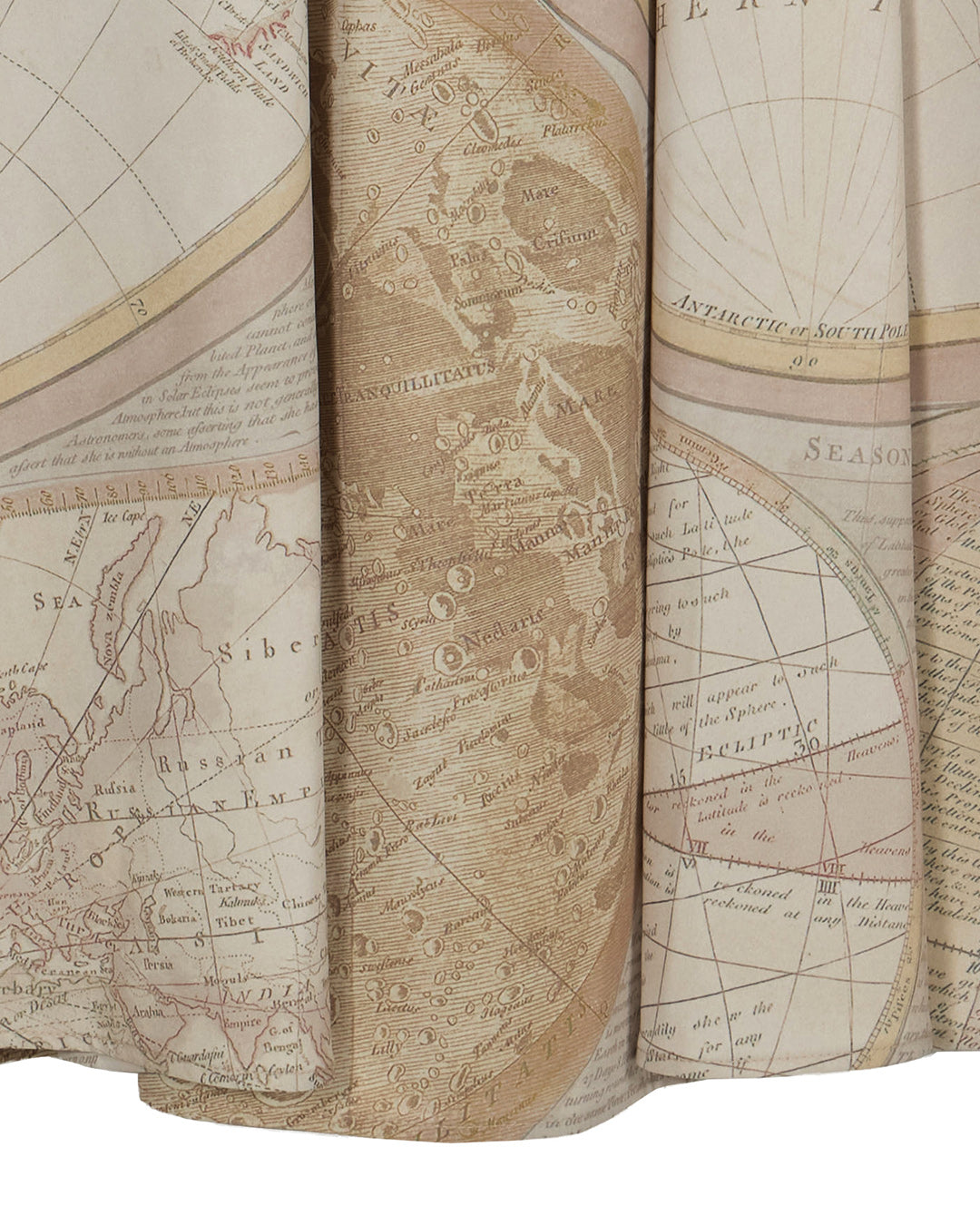 CARTOGRAPHIC PATTERN DRESS