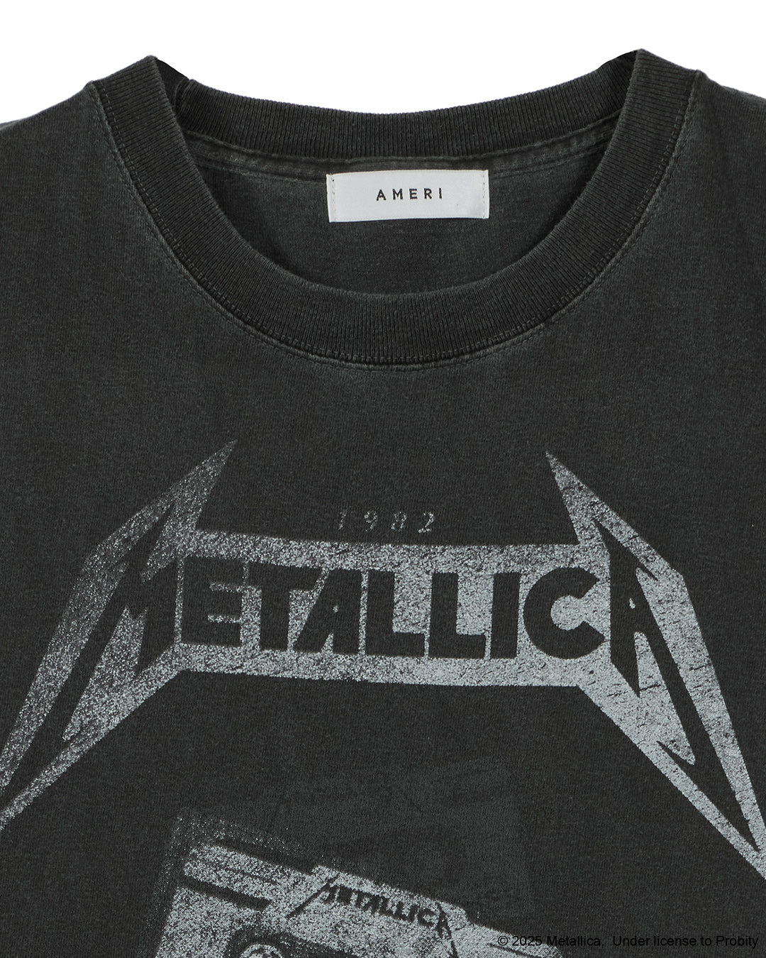 MEDI METALLICA BLK NS TEE