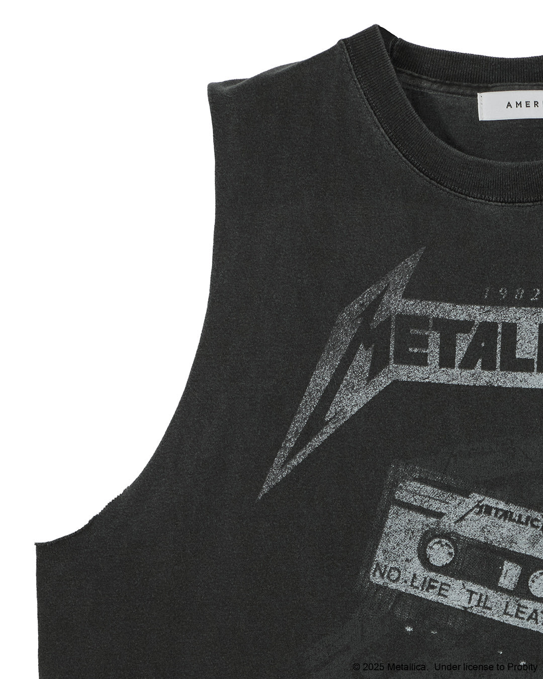 MEDI METALLICA BLK NS TEE