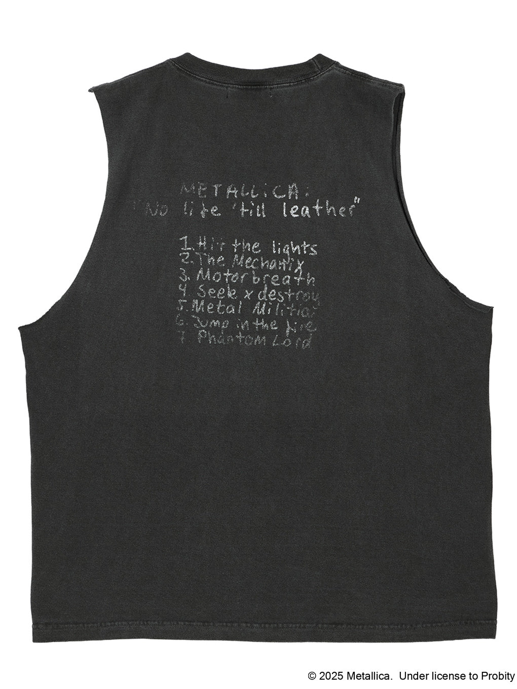 MEDI METALLICA BLK NS TEE