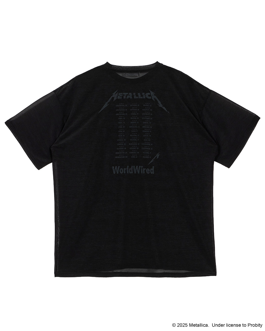 MEDI METALLICA SHEER TEE