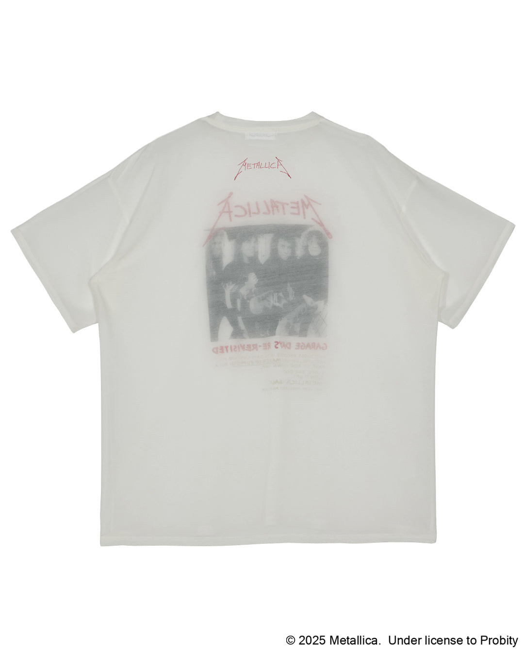 MEDI METALLICA SHEER TEE