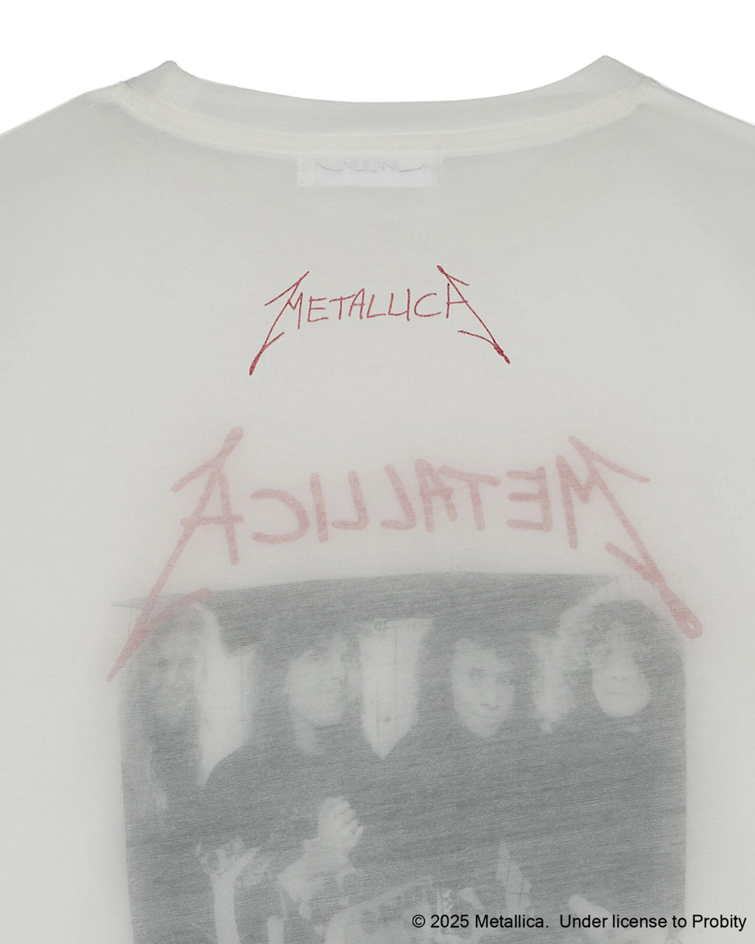 MEDI METALLICA SHEER TEE