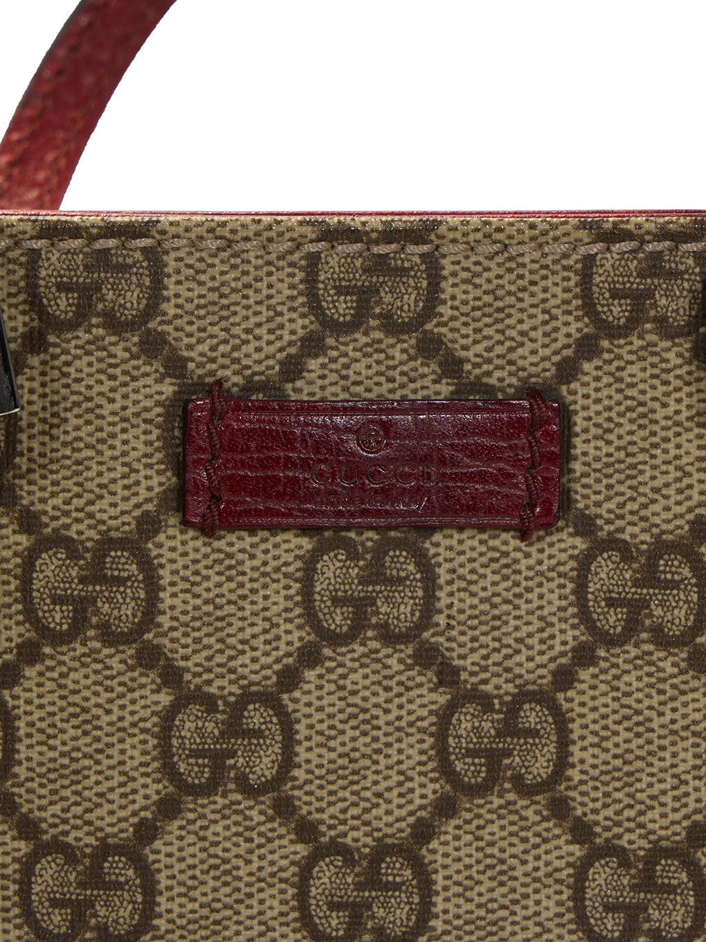 GUCCI バイカラーミニバッグ