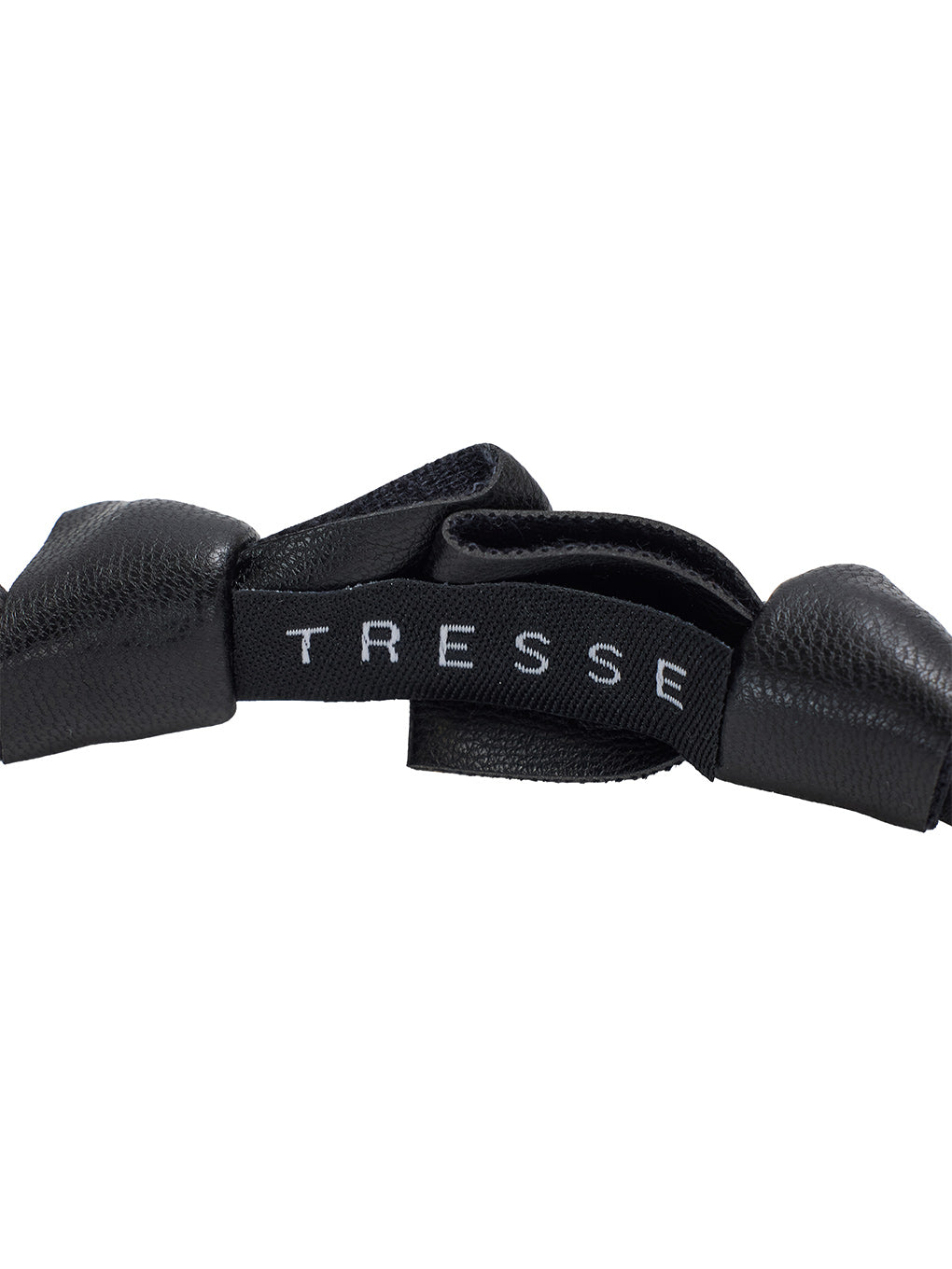 TRESSE Ribbon Serre-tete in leather