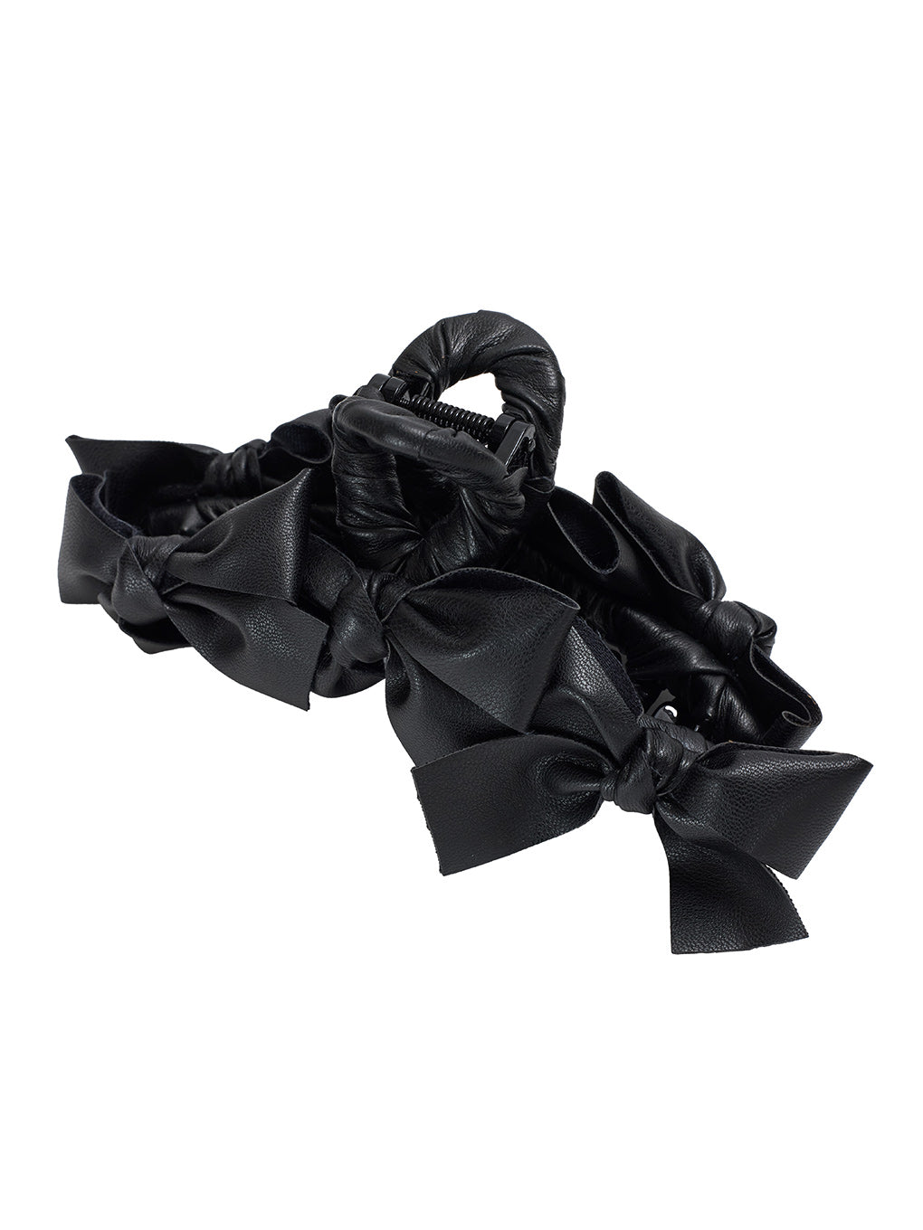 TRESSE Leather ruban clip