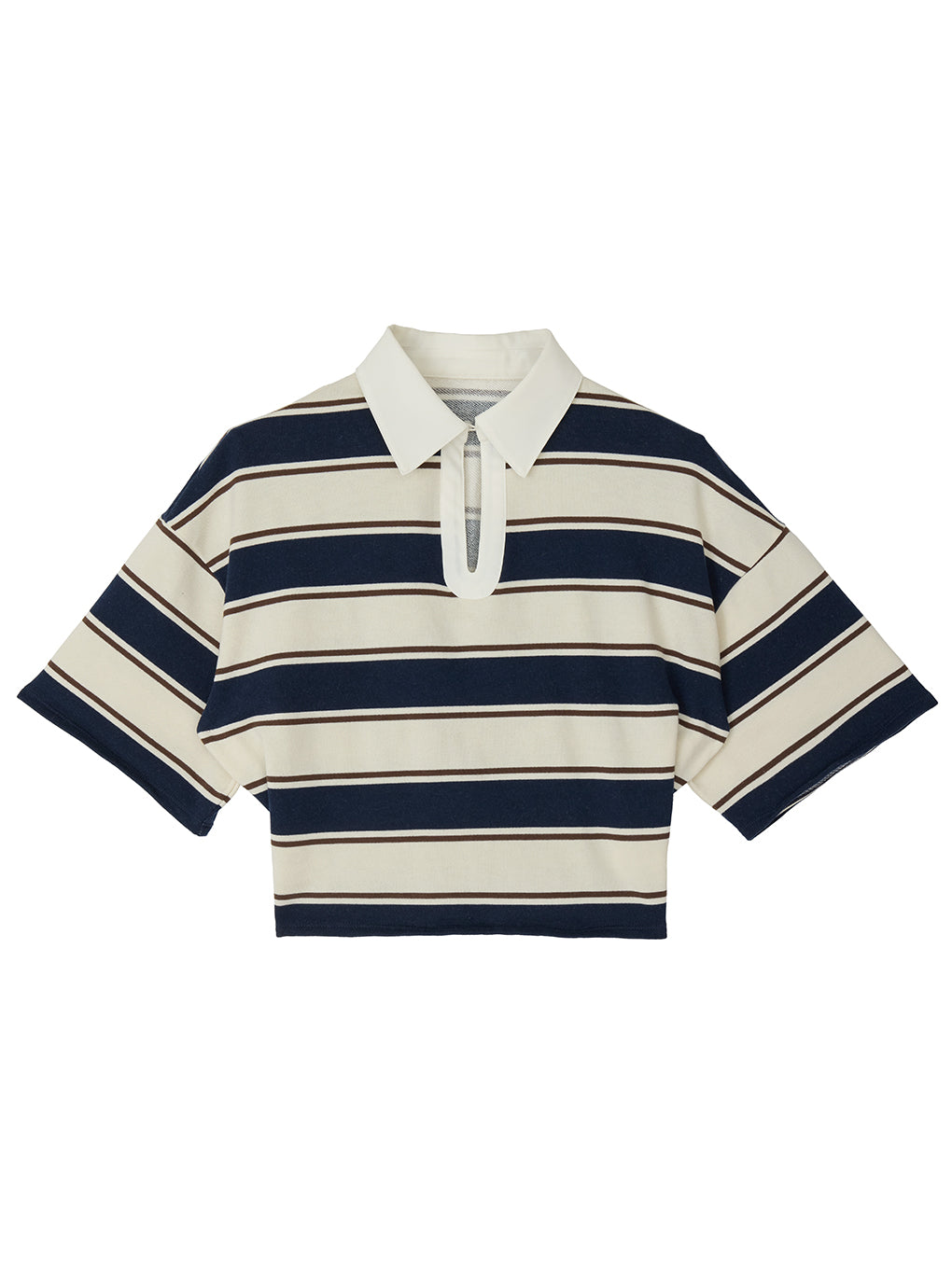 WAIST MARK RUGGER SHIRT TOP