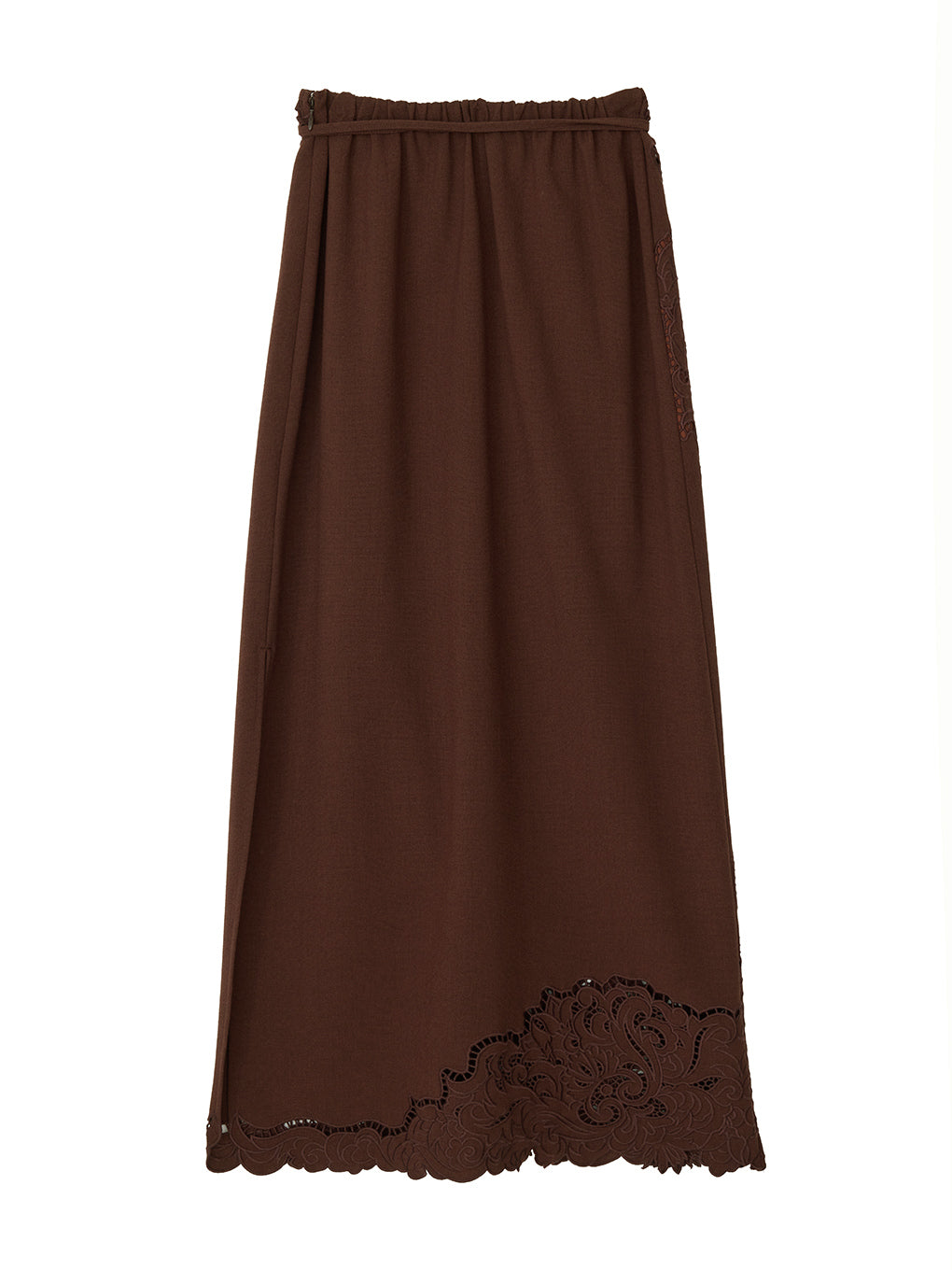 CUTWORK EMBROIDERY RIBBON SKIRT