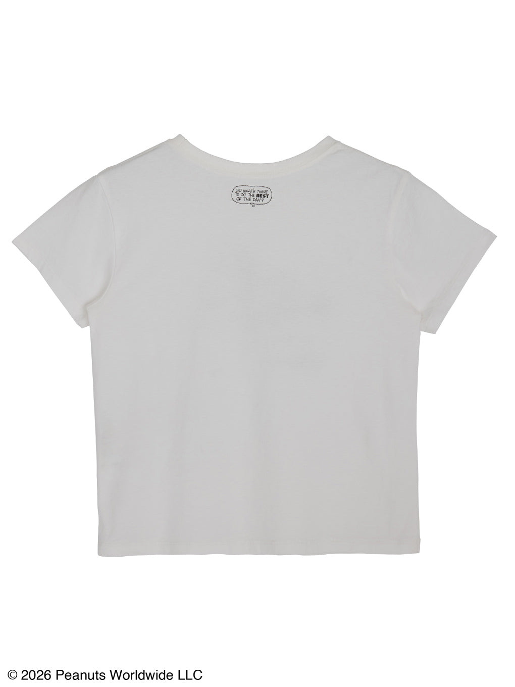 VINTAGE PEANUTS WASH COMPACT TEE