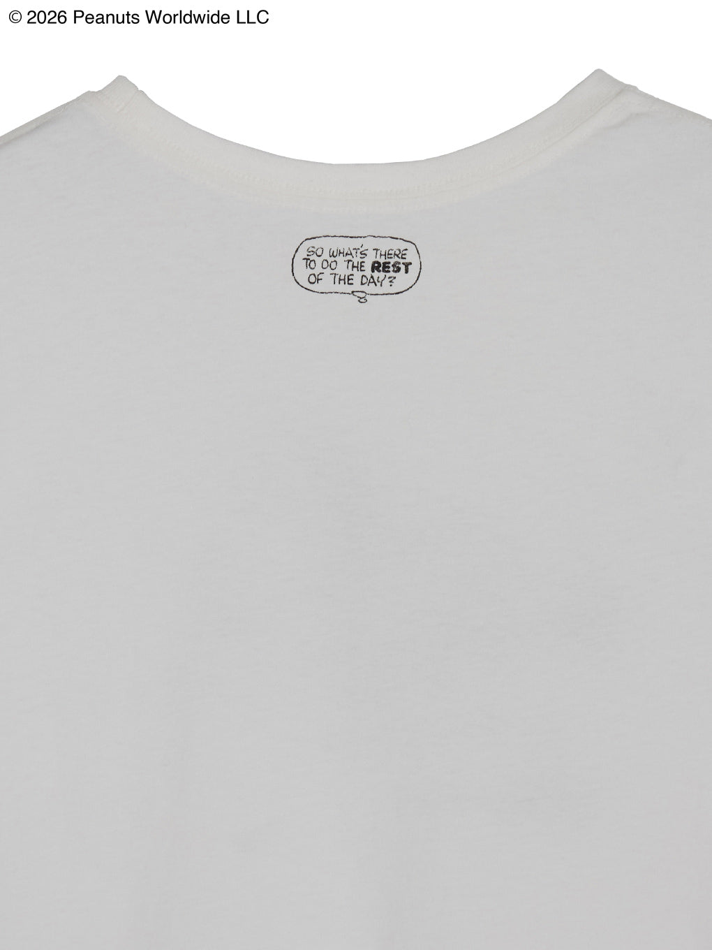 VINTAGE PEANUTS WASH COMPACT TEE