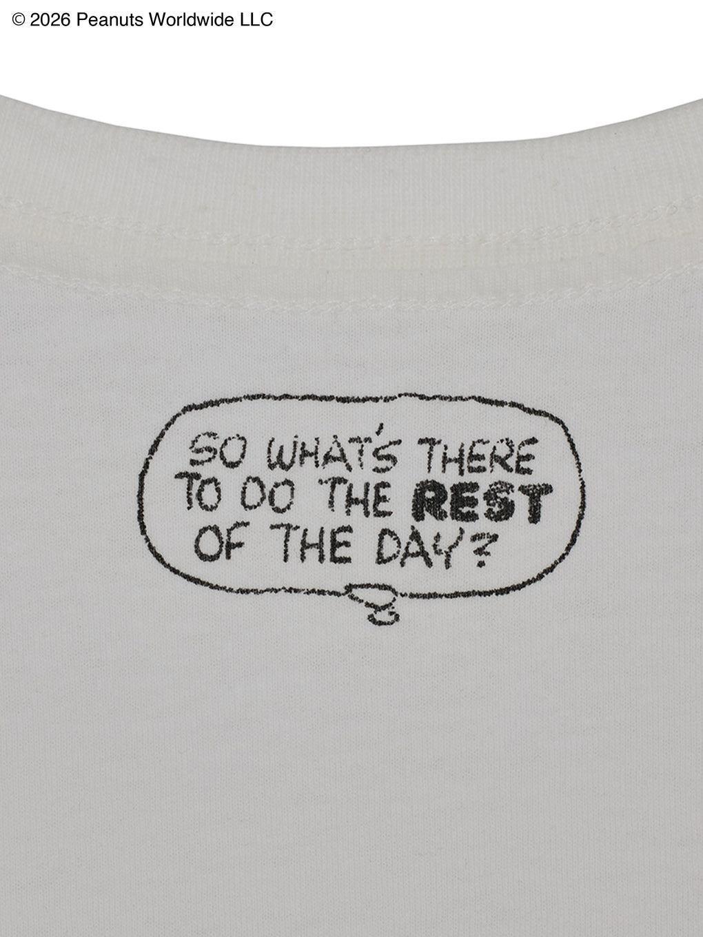 VINTAGE PEANUTS WASH COMPACT TEE