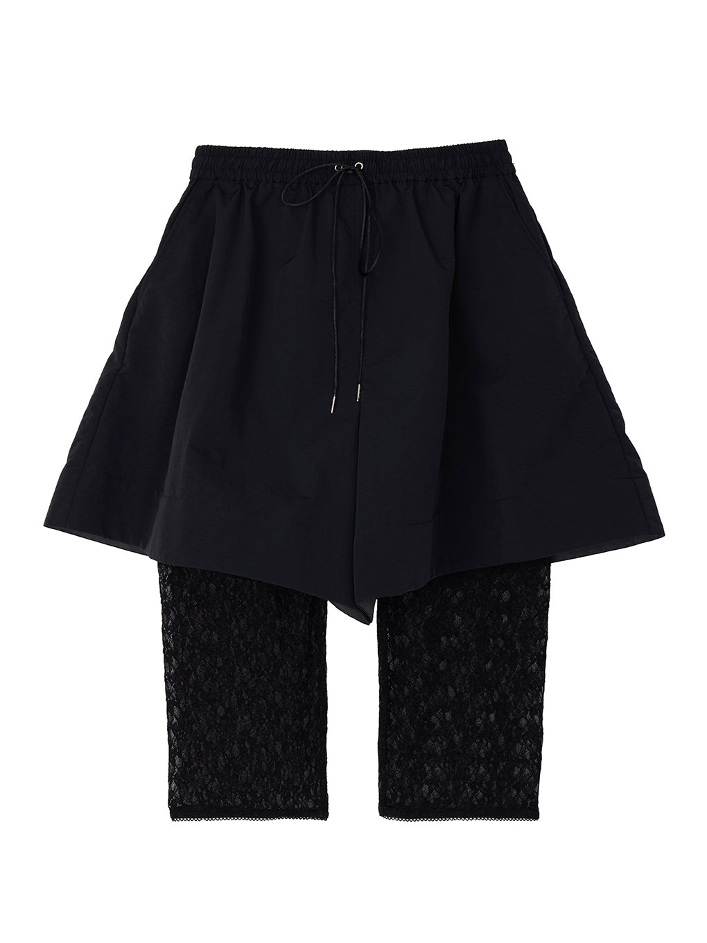 LACE BIKER SET SHORTS
