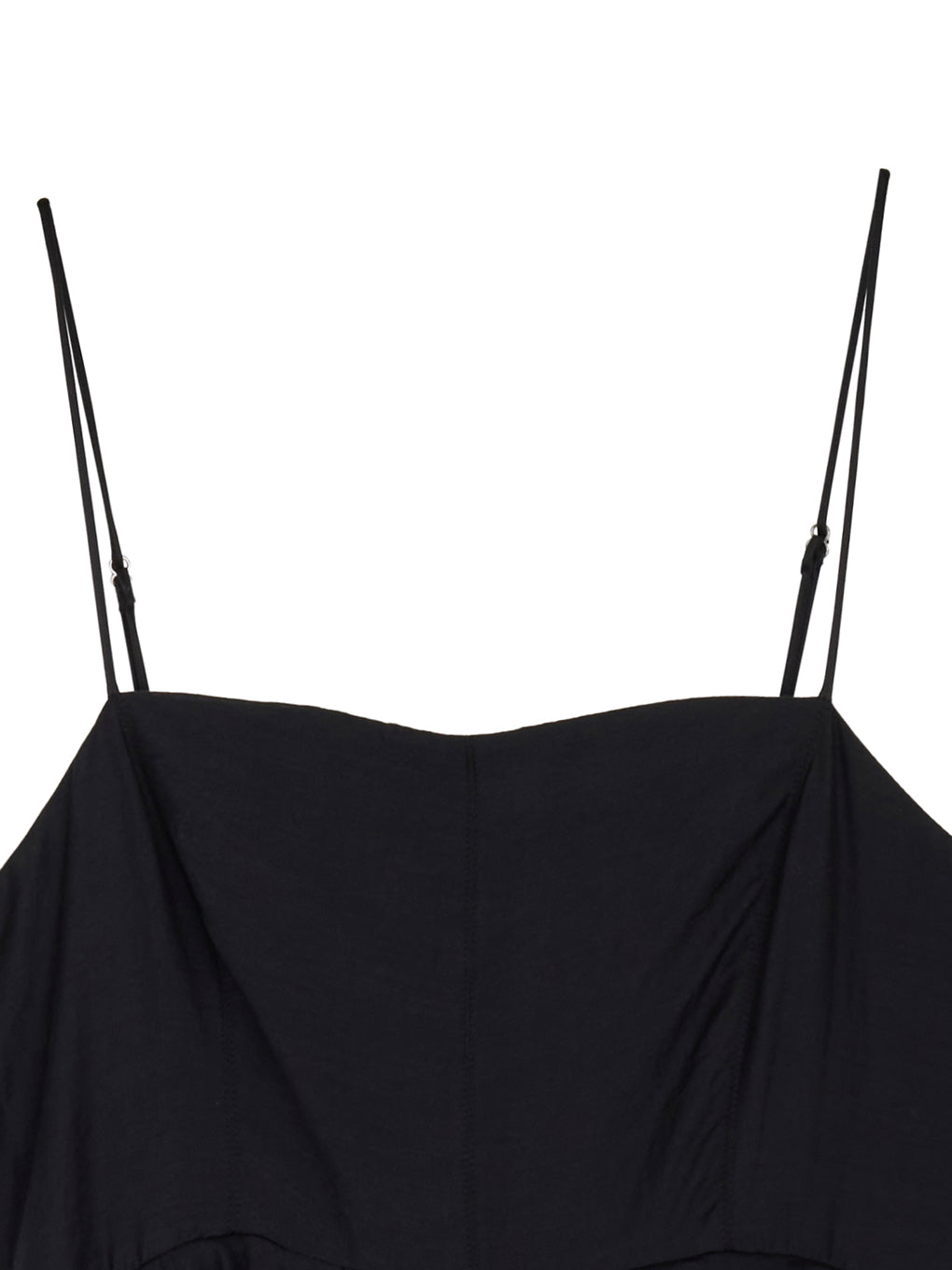 STRUCTURED PEPLUM CAMI ROMPERS