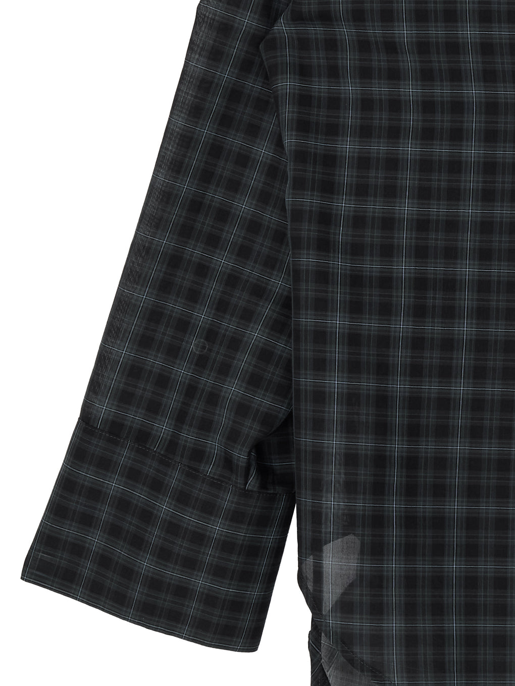 SHEER WAIST MARK OVERSIZE SHIRT