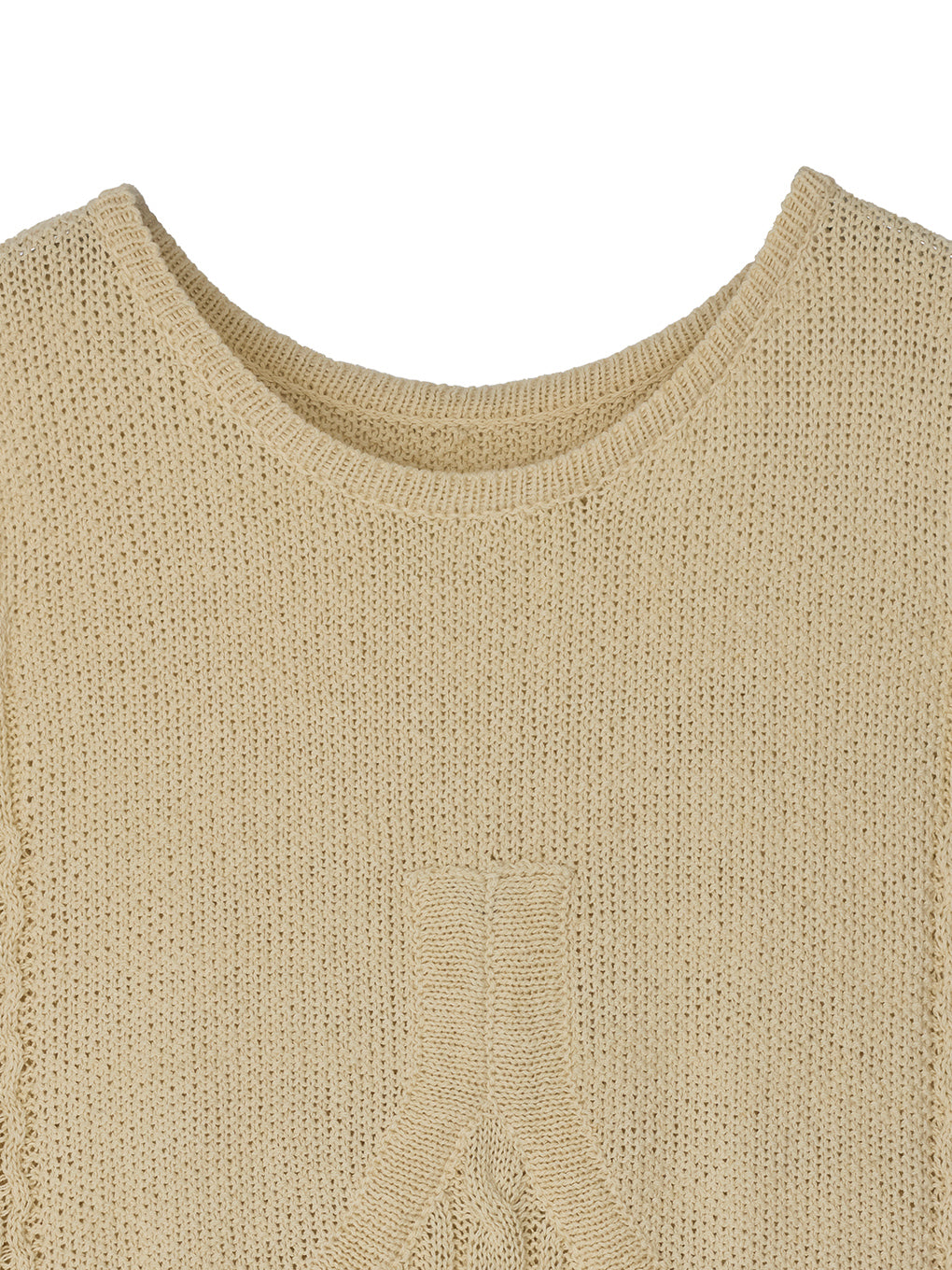 MILT RUFFLE KNIT TOP