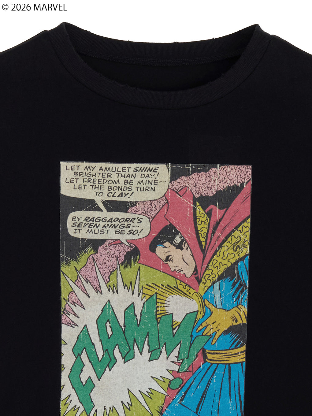 MARVEL COMIC OVER L/S TOP