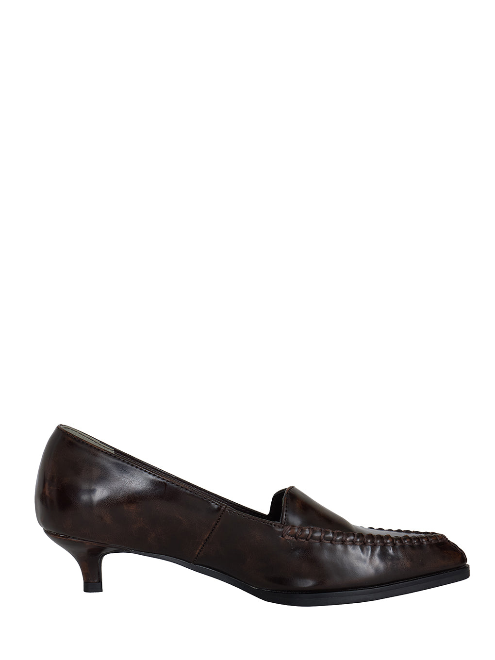 UND BLANKET STITCH LOAFER PUMPS