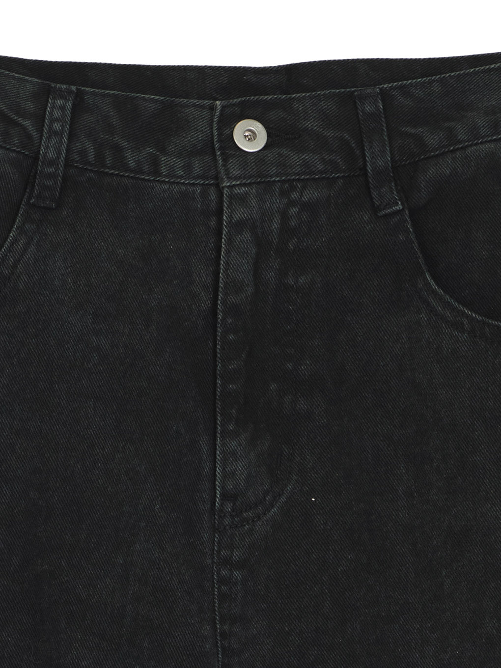 LACE DOCKING FADE DENIM PANTS