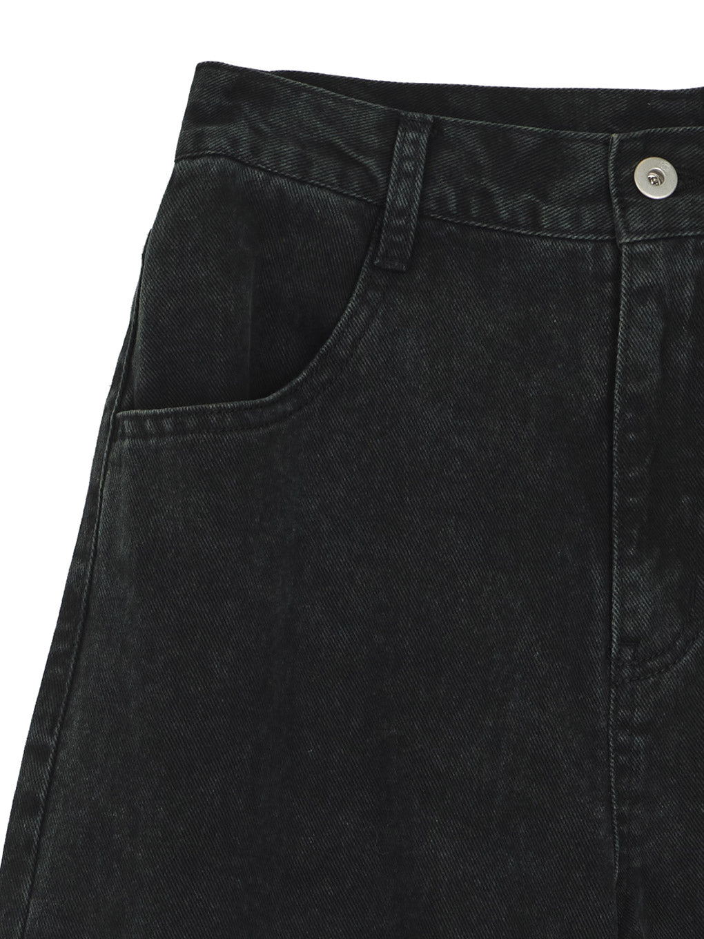 LACE DOCKING FADE DENIM PANTS