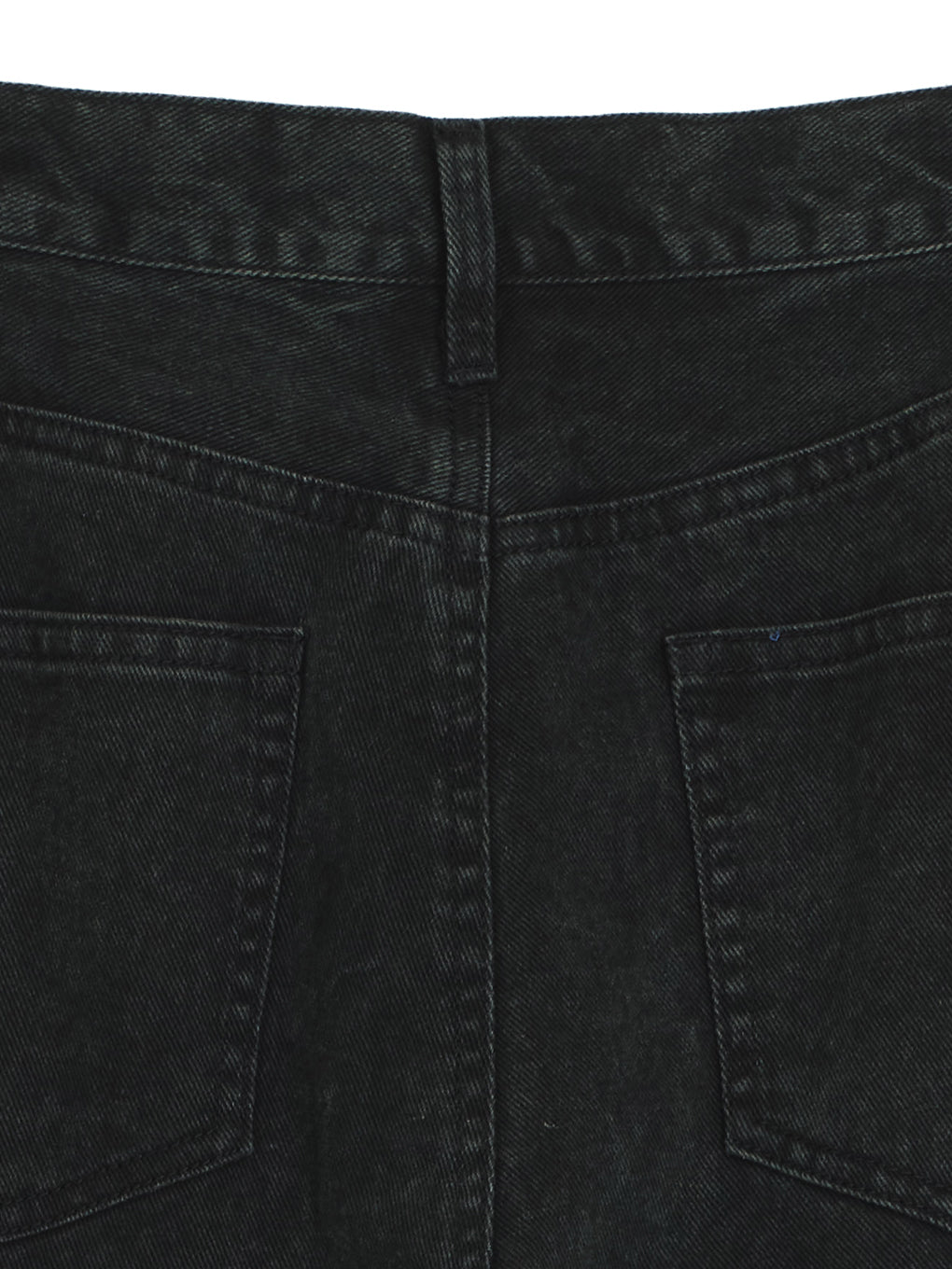 LACE DOCKING FADE DENIM PANTS