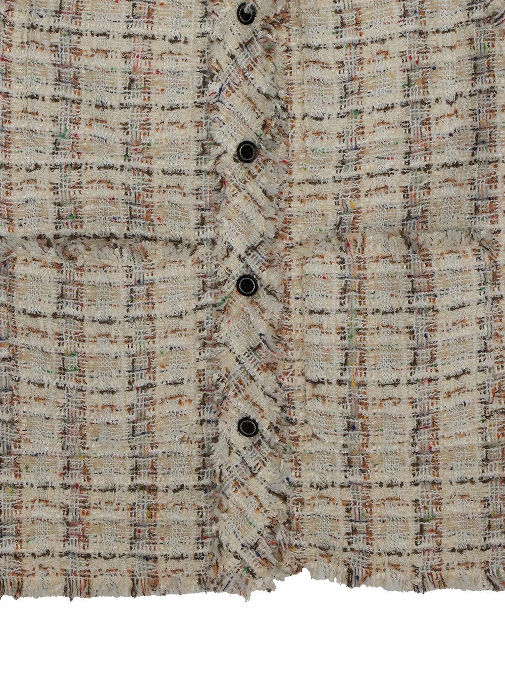UND TEXTURE TWEED VEST