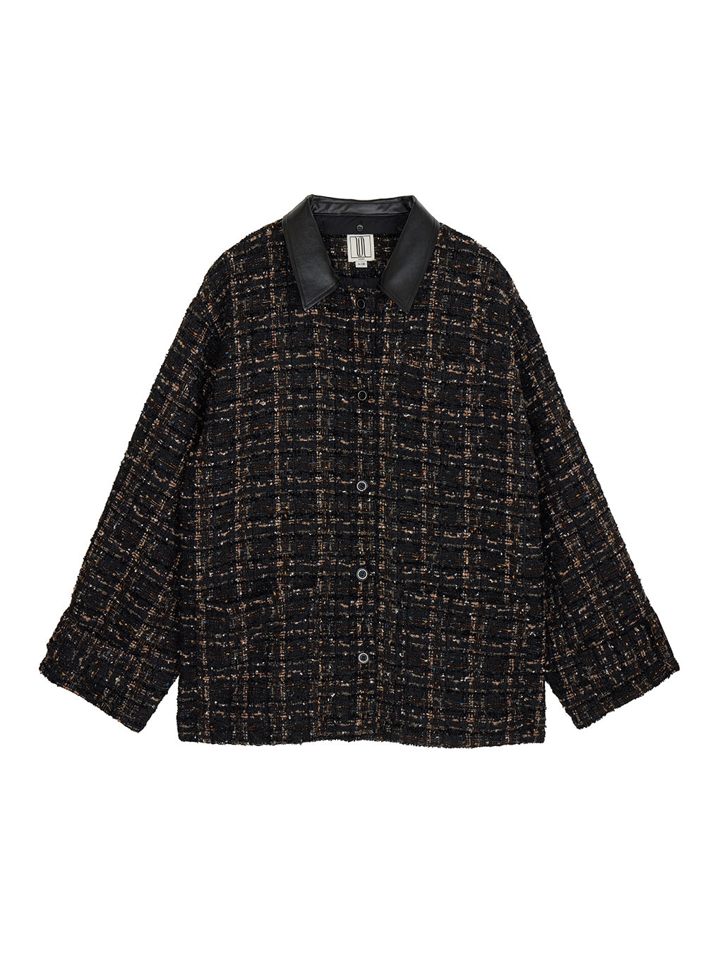 UND 2WAY TEXTURE TWEED JACKET