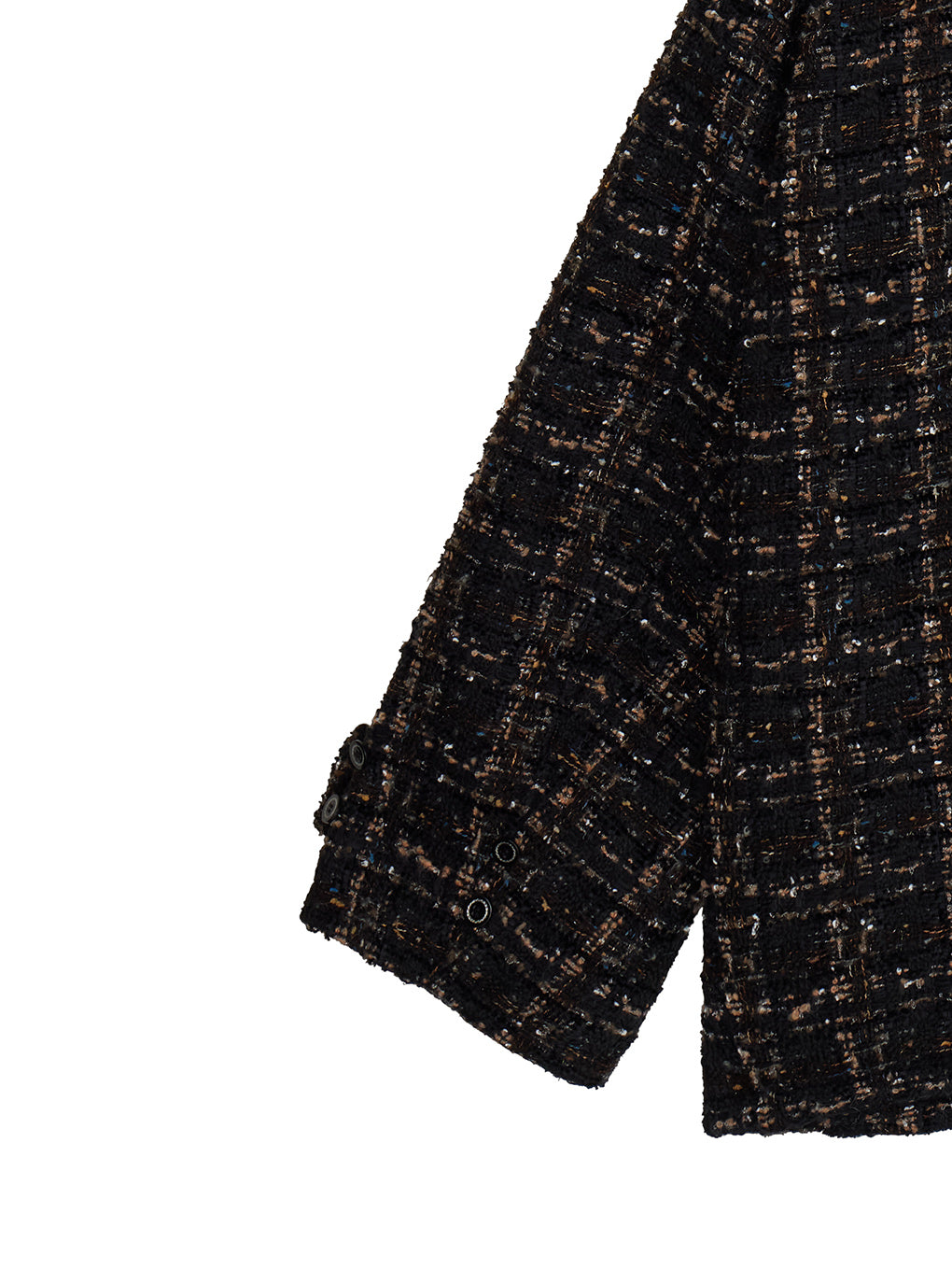 UND 2WAY TEXTURE TWEED JACKET