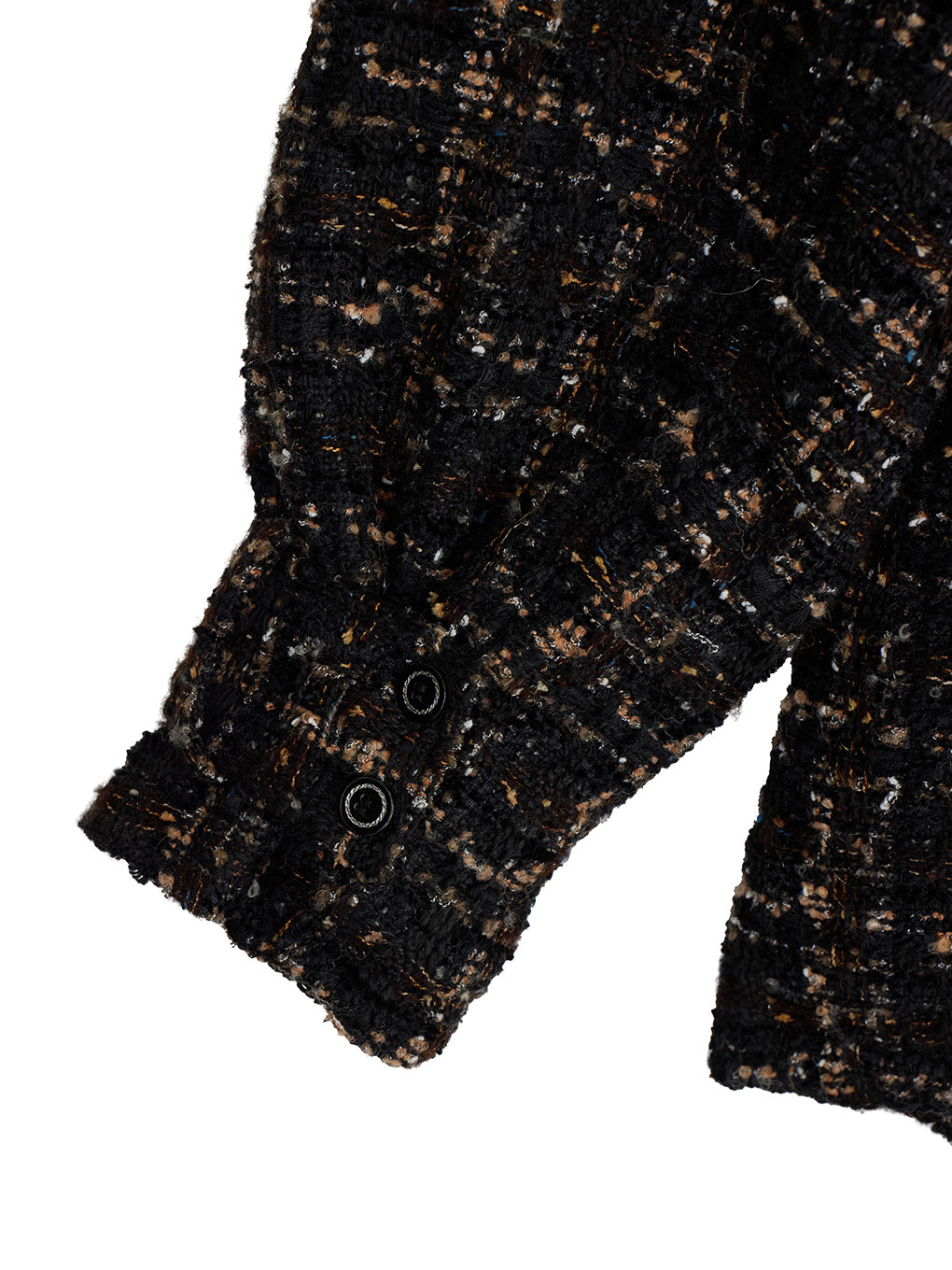 UND 2WAY TEXTURE TWEED JACKET