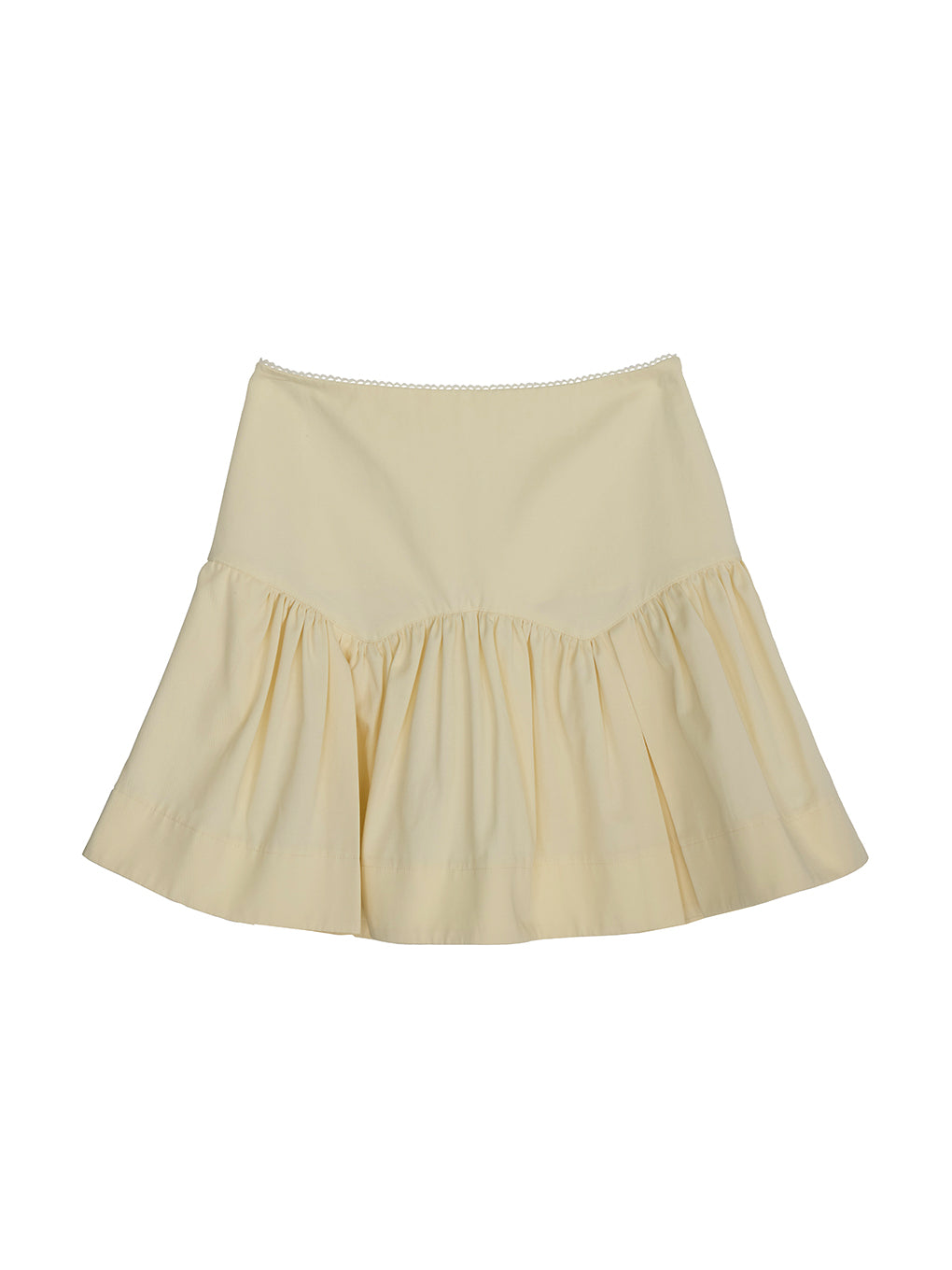 UND CURVE GATHER VOLUME SKIRT