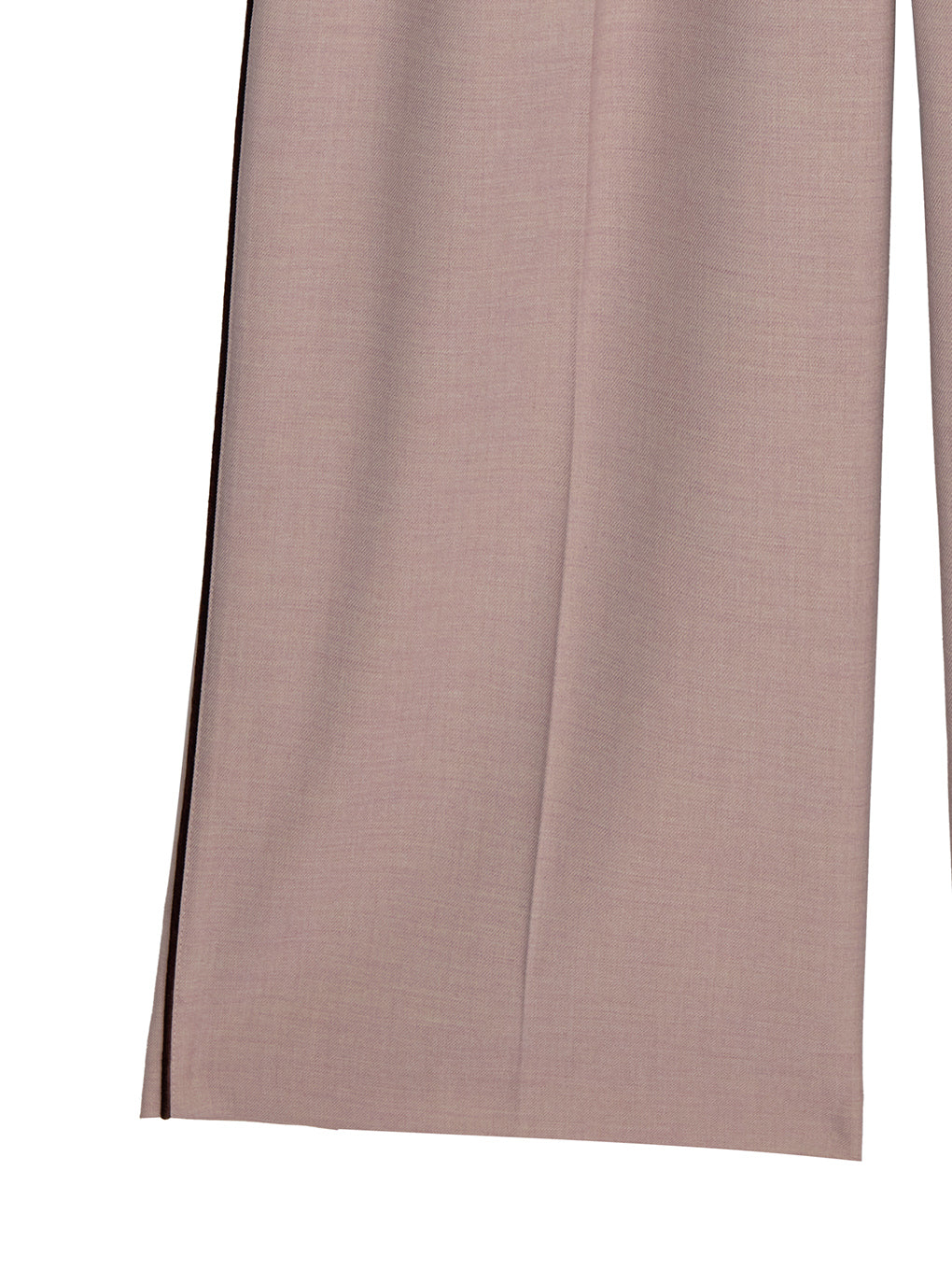 UND LINE DETAIL WIDE STRAIGHT PANTS