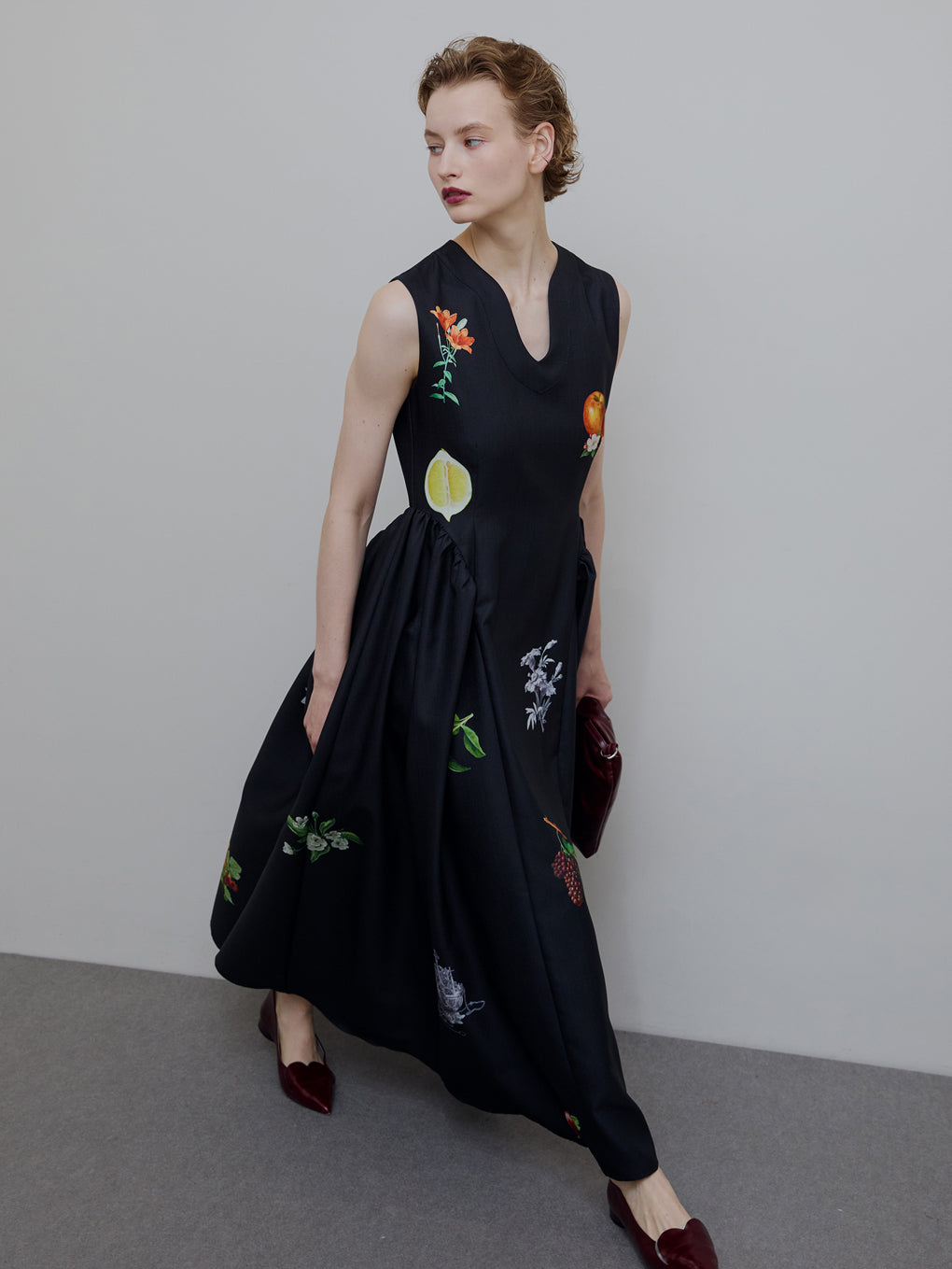 ELEANOR LINEN LIKE DRESS