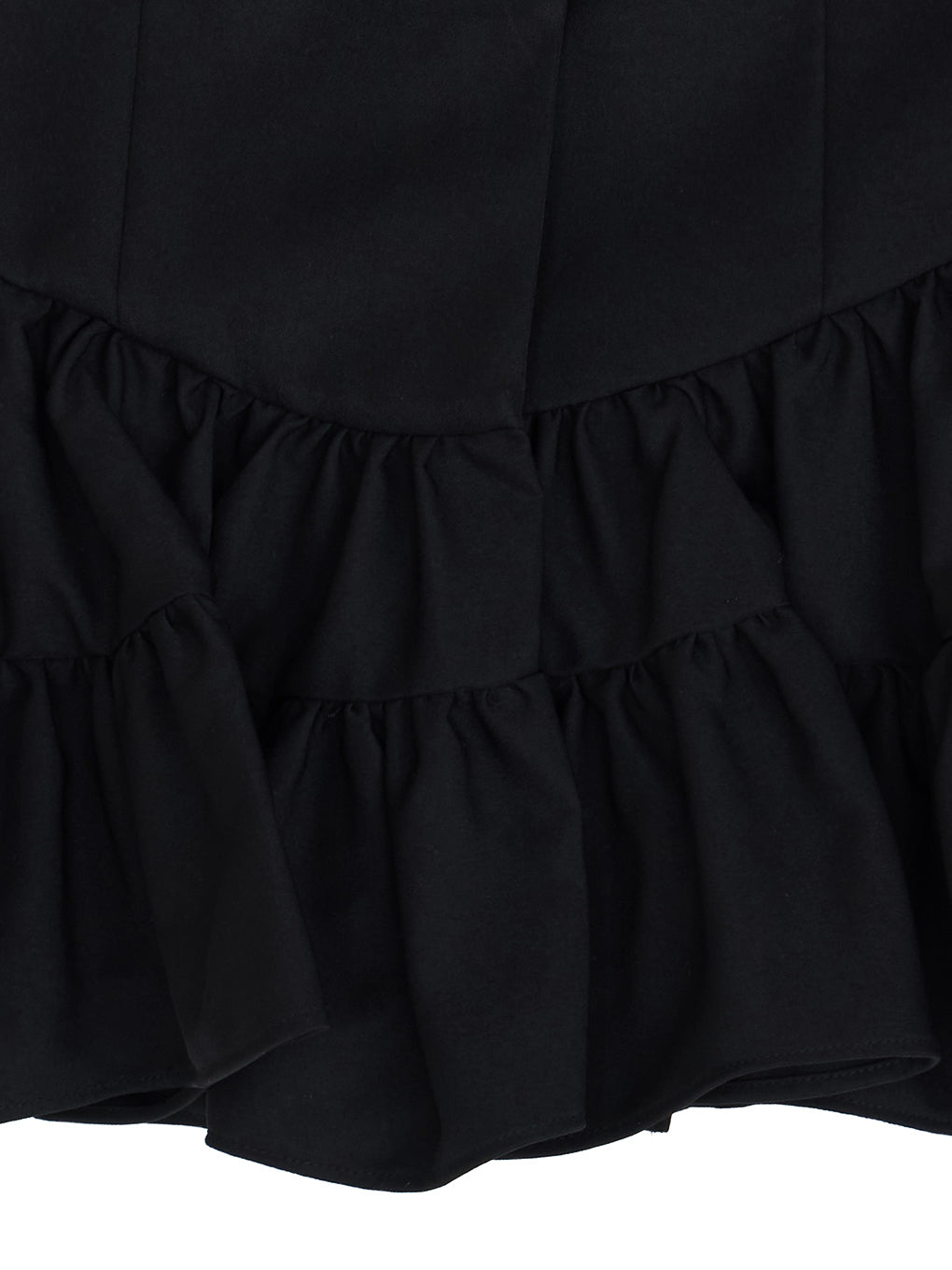 UND CURVE LINE FRILL VEST