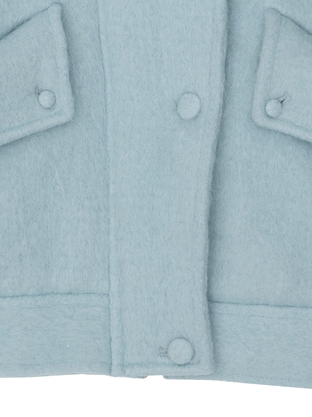 UND MOHAIR SHAGGY FLIGHT JACKET