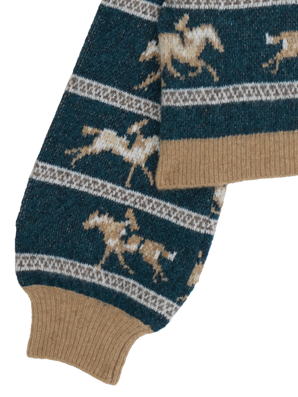 UND HORSE PATTERN KNIT
