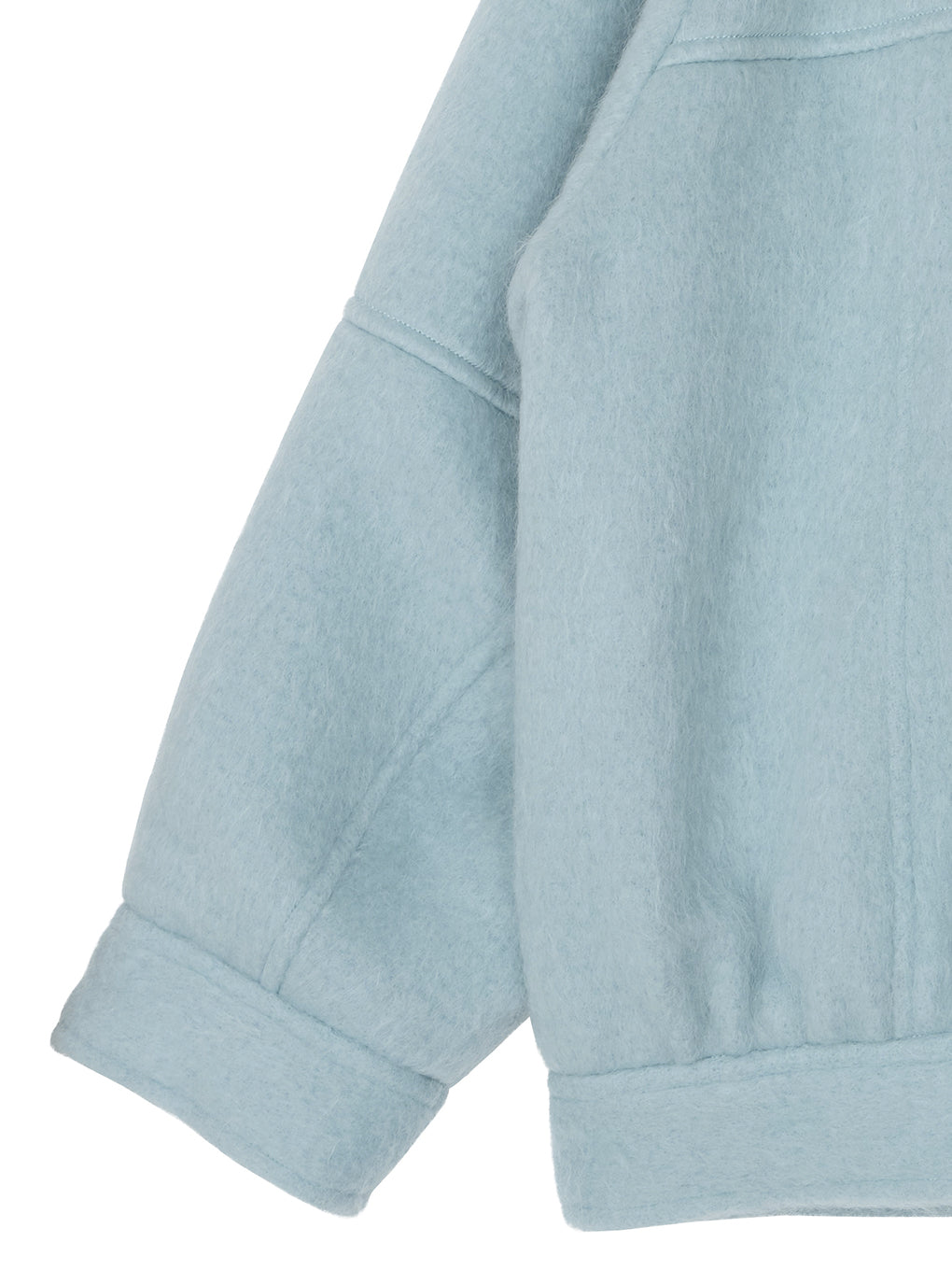 UND MOHAIR SHAGGY FLIGHT JACKET