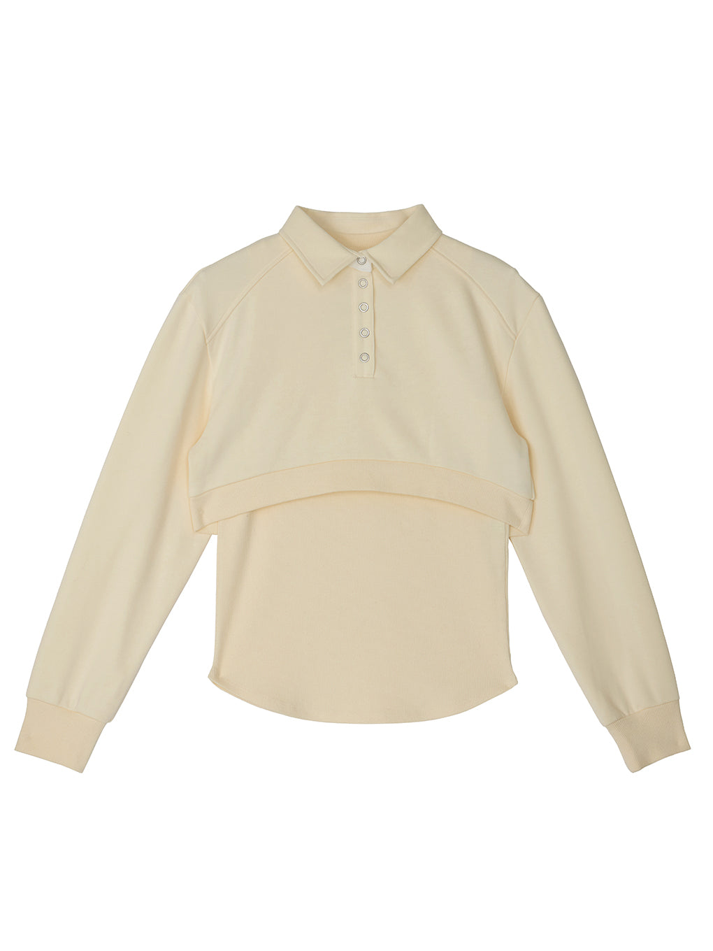 UND BOX SHOULDER CUT TOP