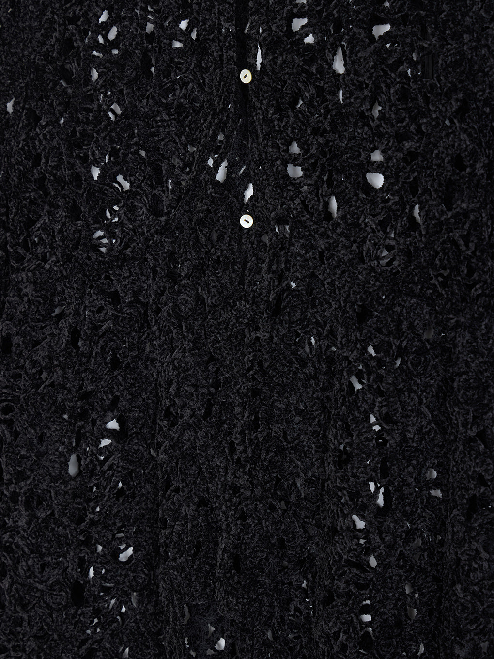 UND VELOUR LACE PEPLUM KNIT TOP