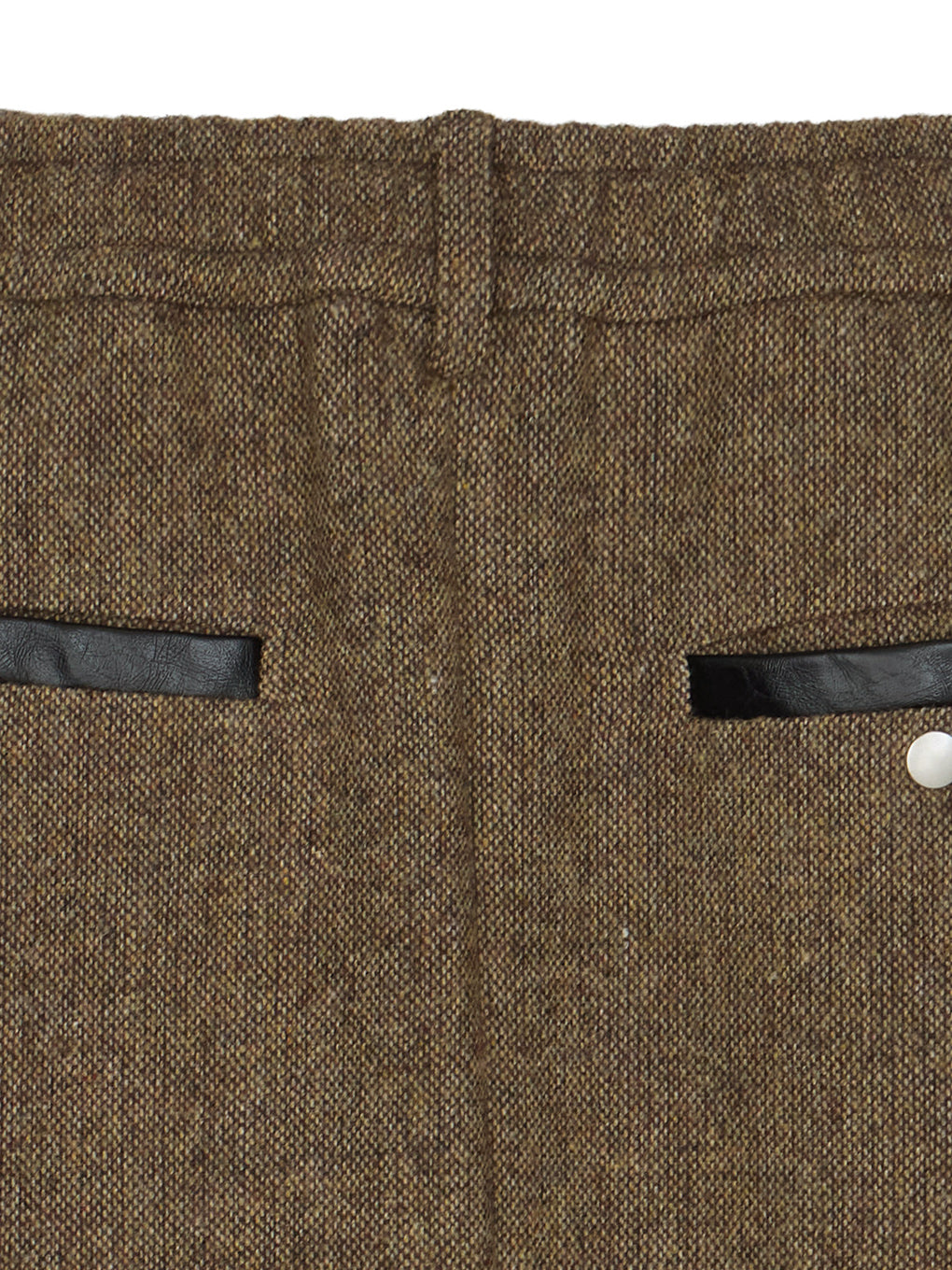 UND TWEED WORK DETAIL SKIRT
