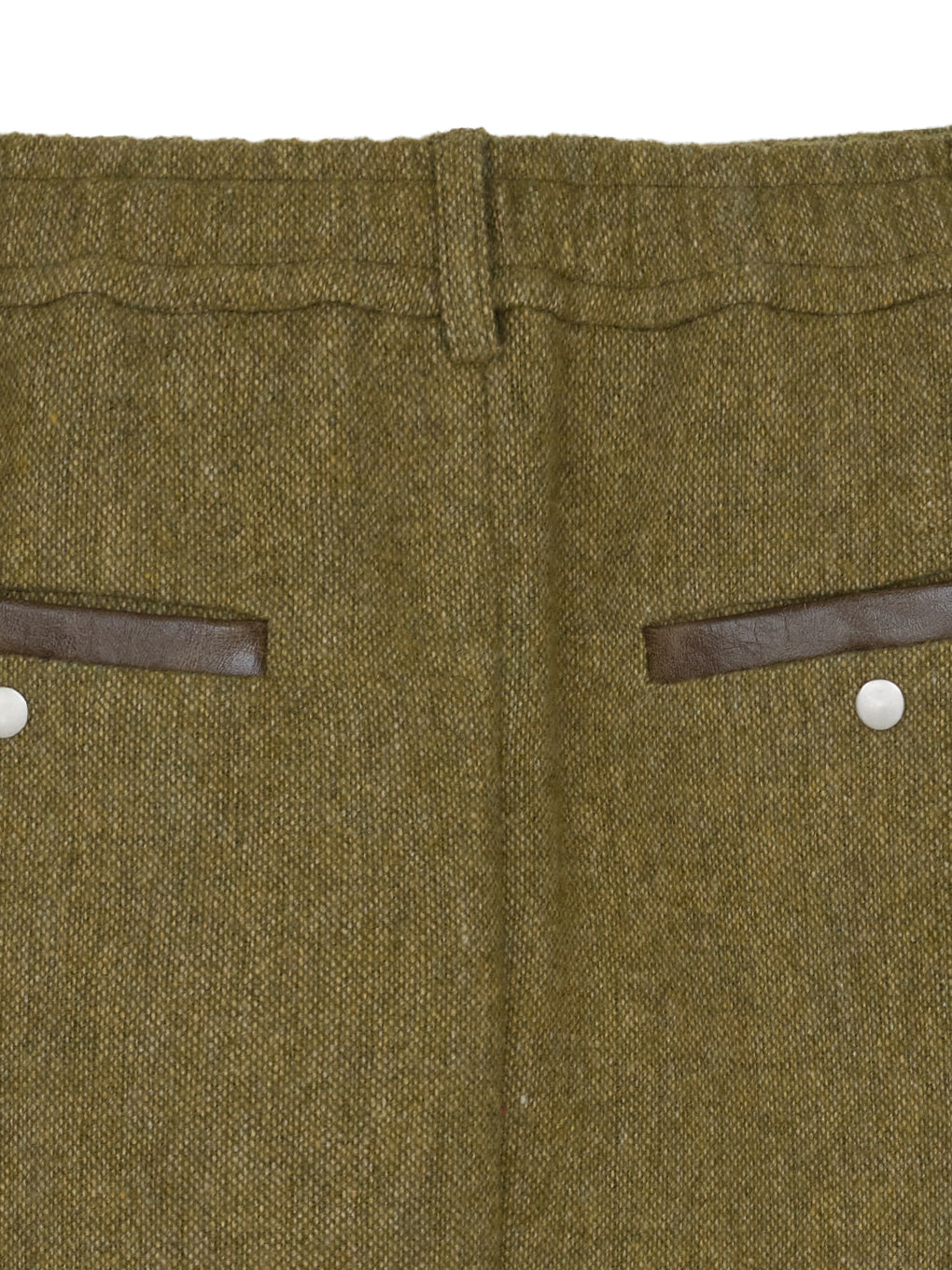 UND TWEED WORK DETAIL SKIRT