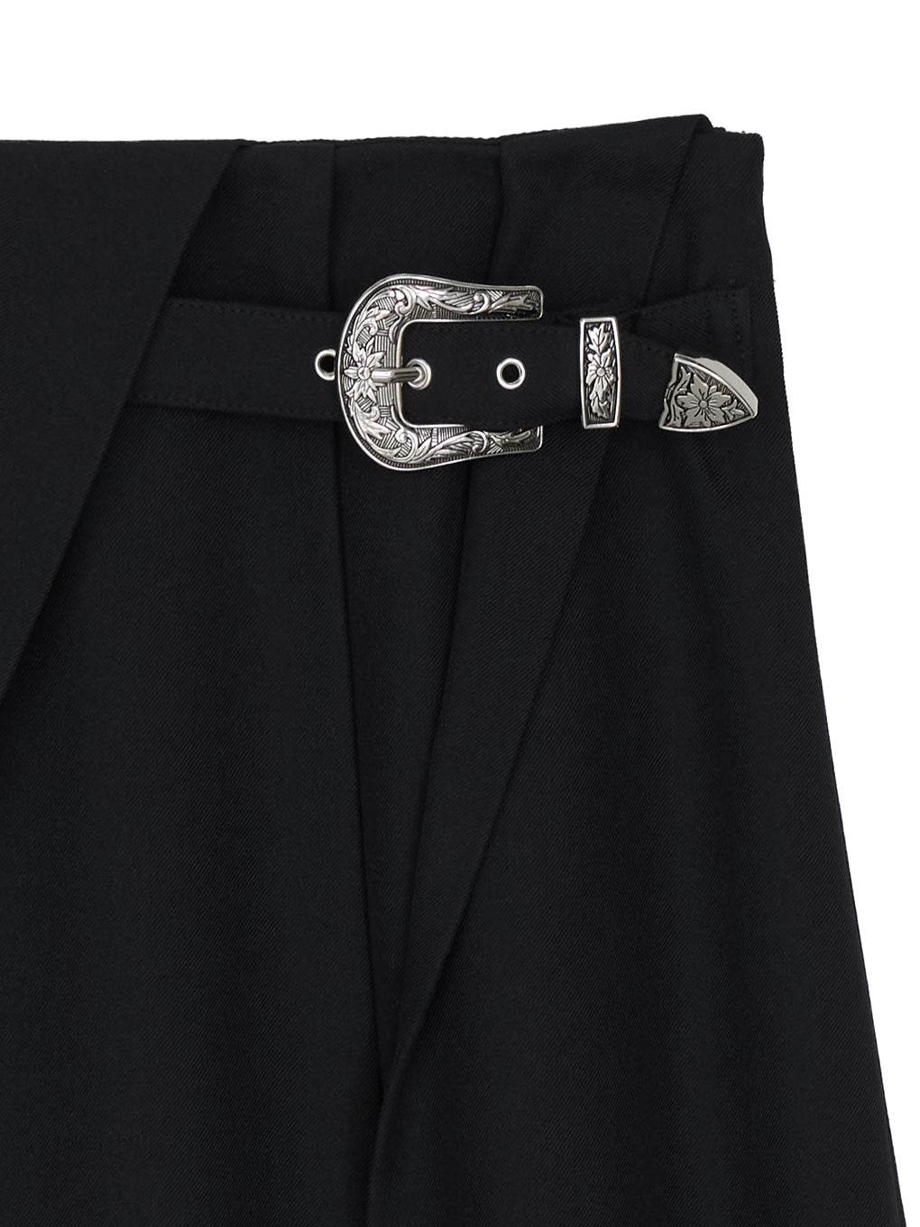 UND RANDOM TUCK FLARE SKIRT