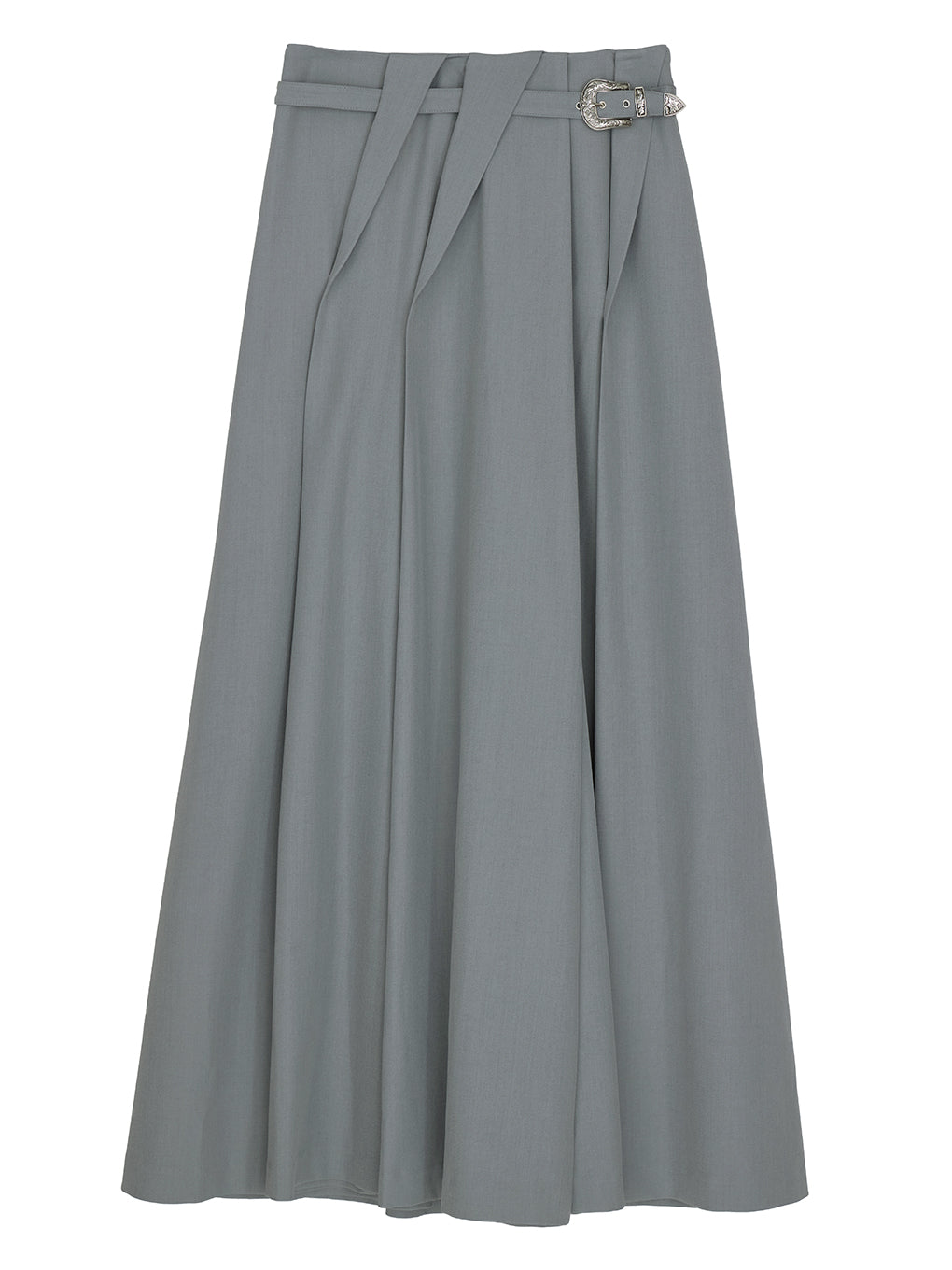 UND RANDOM TUCK FLARE SKIRT