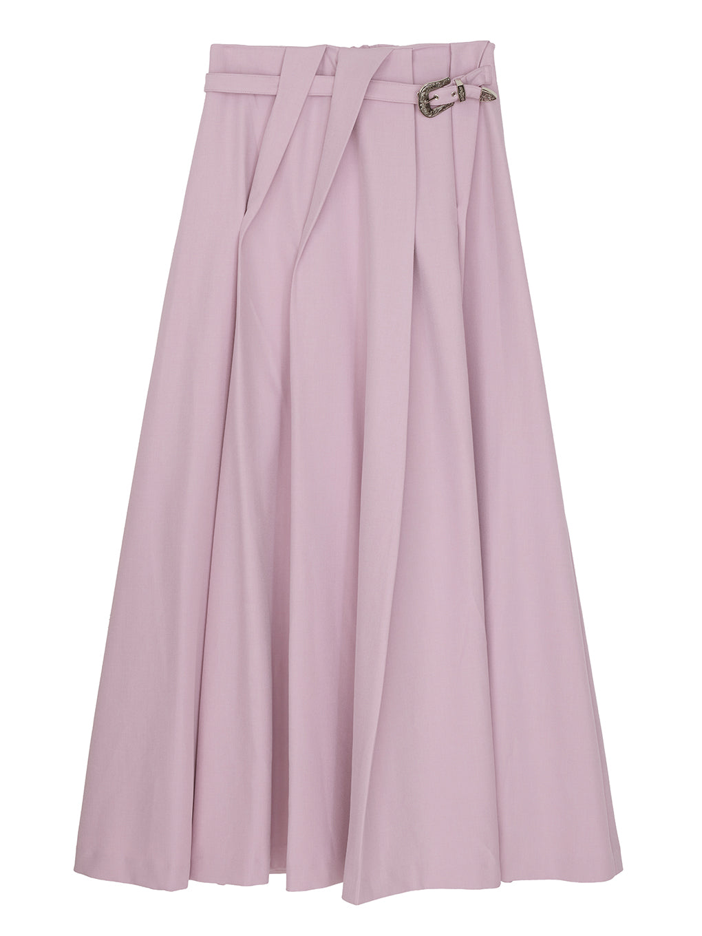 UND RANDOM TUCK FLARE SKIRT