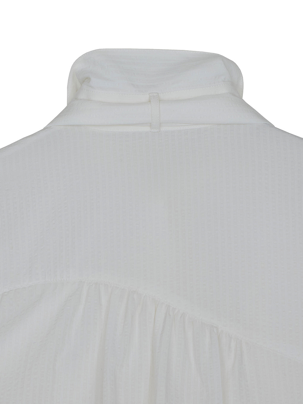 UND UNEVENNESS TIE BLOUSE