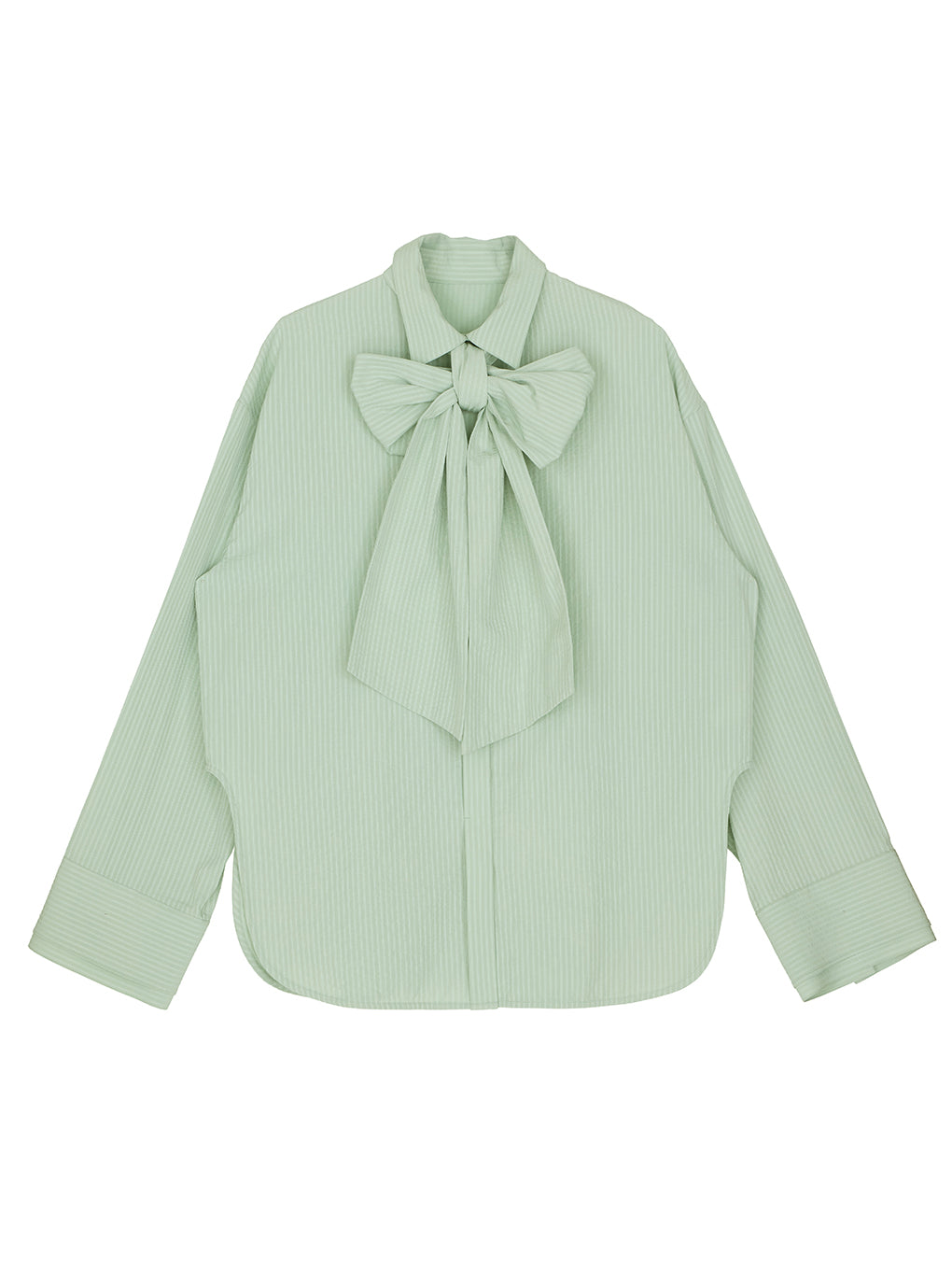 UND UNEVENNESS TIE BLOUSE