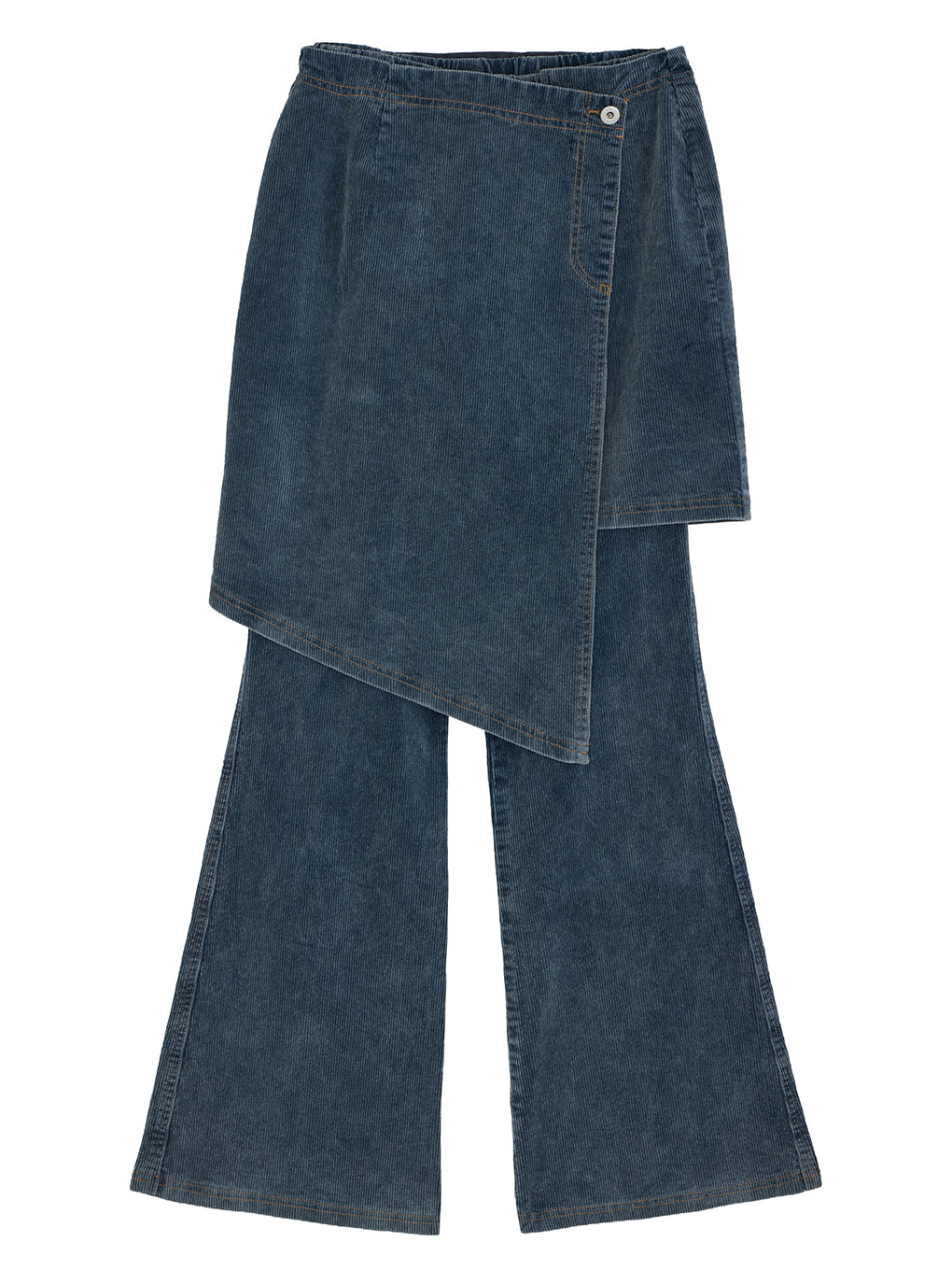 UND STRETCH CORDUROY SKIRT WITH PANTS