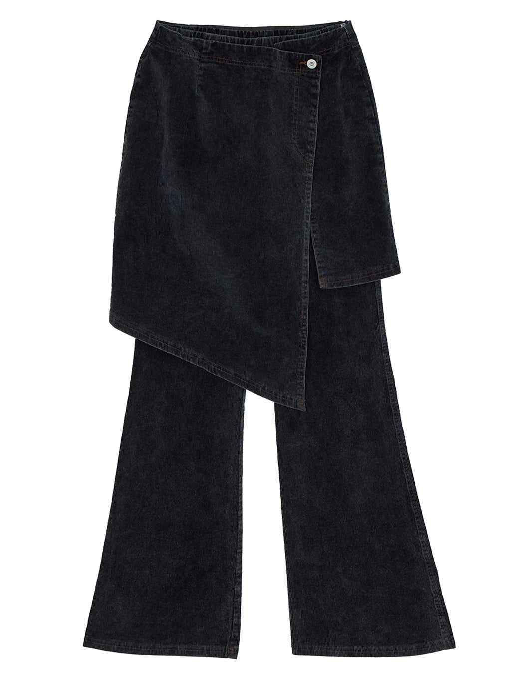 UND STRETCH CORDUROY SKIRT WITH PANTS