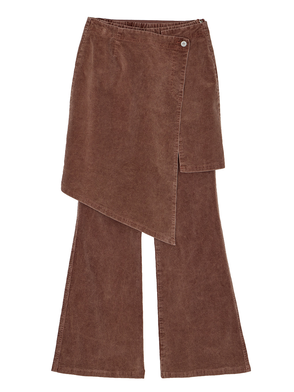 UND STRETCH CORDUROY SKIRT WITH PANTS