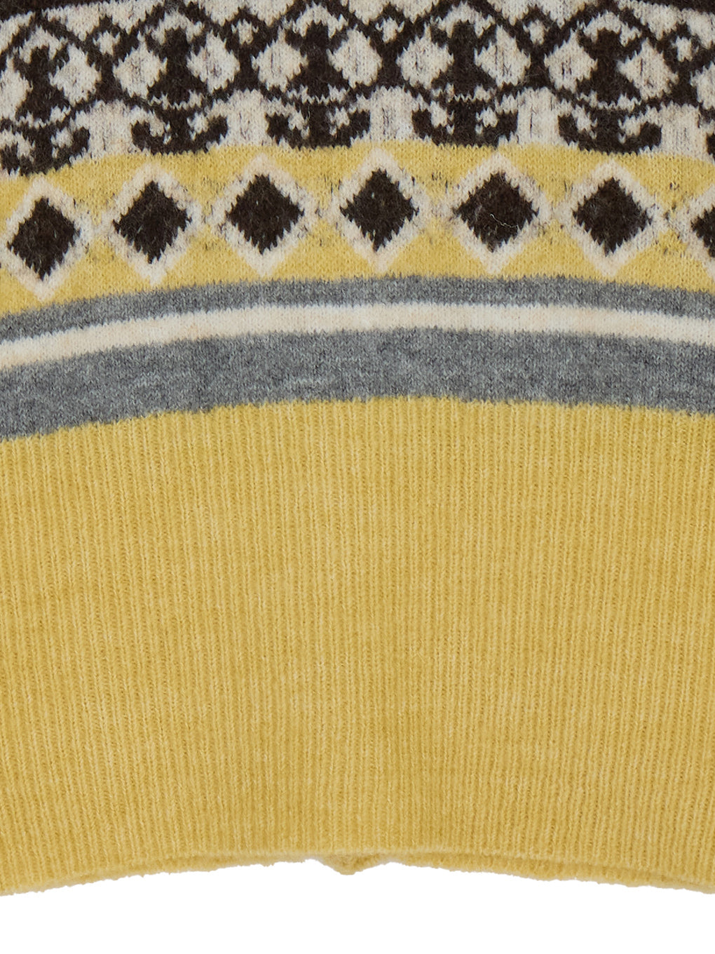 UND JACQUARD FAIR ISLE BUISTIER SET KNIT