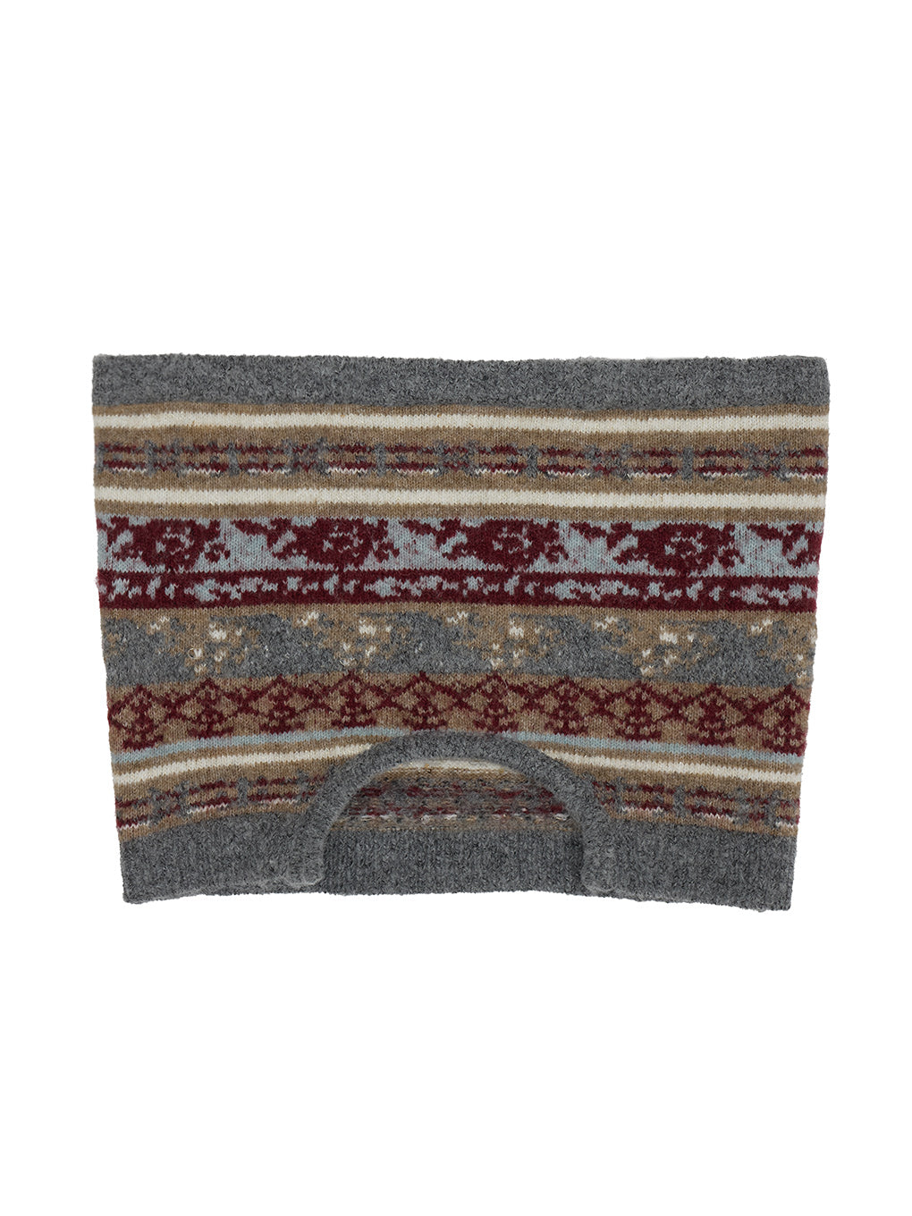 UND JACQUARD FAIR ISLE BUISTIER SET KNIT