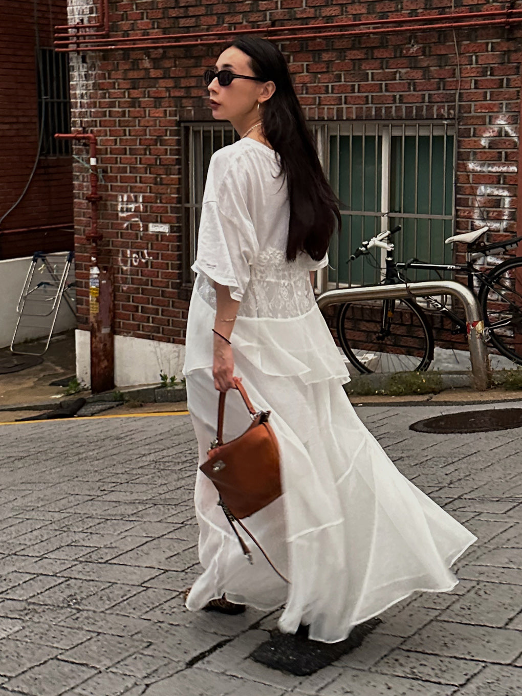 AIRY SHEER LACE CAMISOLE